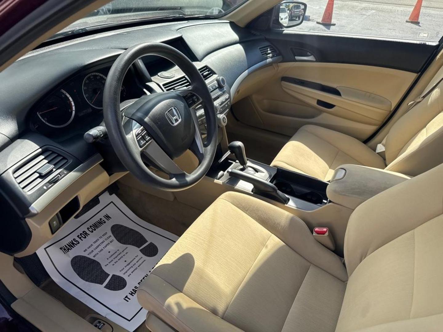 2011 RED HONDA ACCORD LX (1HGCP2F34BA) with an 2.4L engine, Automatic transmission, located at 2929 9th St. West, Bradenton, 34205, (941) 242-2810, 27.473591, -82.570679 - Thanks for inquring into DriveNation USA! All vehicles listed can be viewed at www.drivenationusa.com for vehicle history reports and additonal info. We cannot quote any terms such as down payments or monthly payments without an application. You can apply directly at www.drivenationusa.com or by con - Photo#9