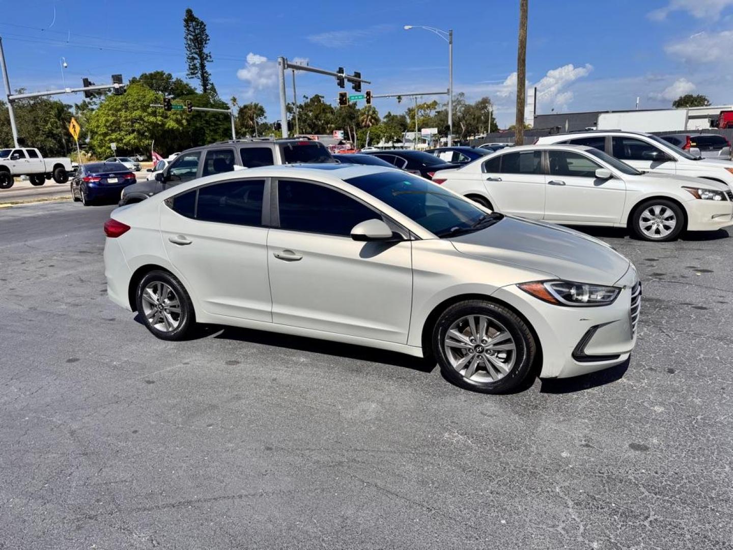 2018 TAN HYUNDAI ELANTRA SEL (KMHD84LF6JU) with an 2.0L engine, Automatic transmission, located at 2929 9th St. West, Bradenton, 34205, (941) 242-2810, 27.473591, -82.570679 - Thanks for inquring into DriveNation USA! All vehicles listed can be viewed at www.drivenationusa.com for vehicle history reports and additonal info. We cannot quote any terms such as down payments or monthly payments without an application. You can apply directly at www.drivenationusa.com or by con - Photo#2