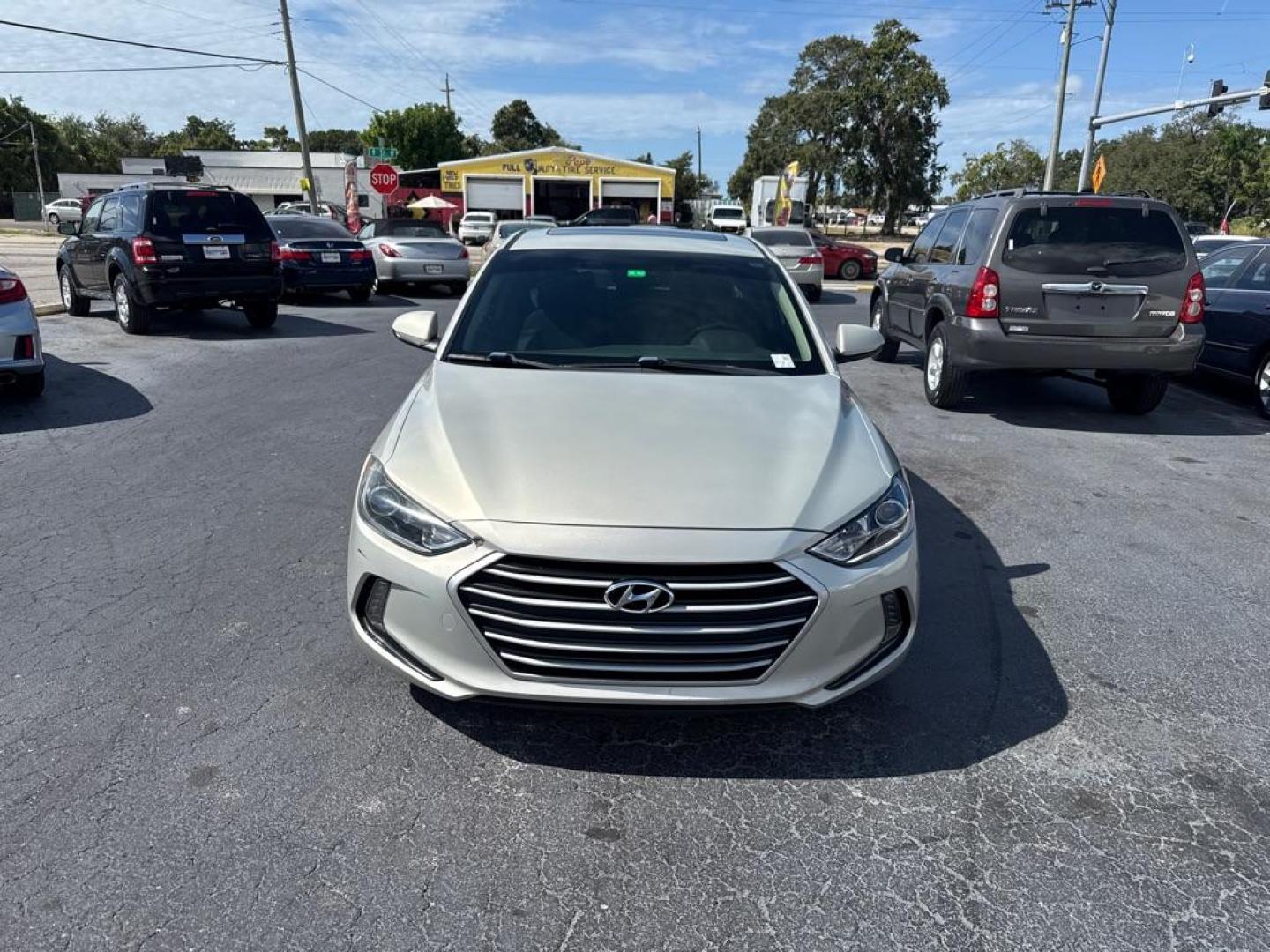 2018 TAN HYUNDAI ELANTRA SEL (KMHD84LF6JU) with an 2.0L engine, Automatic transmission, located at 2929 9th St. West, Bradenton, 34205, (941) 242-2810, 27.473591, -82.570679 - Thanks for inquring into DriveNation USA! All vehicles listed can be viewed at www.drivenationusa.com for vehicle history reports and additonal info. We cannot quote any terms such as down payments or monthly payments without an application. You can apply directly at www.drivenationusa.com or by con - Photo#3