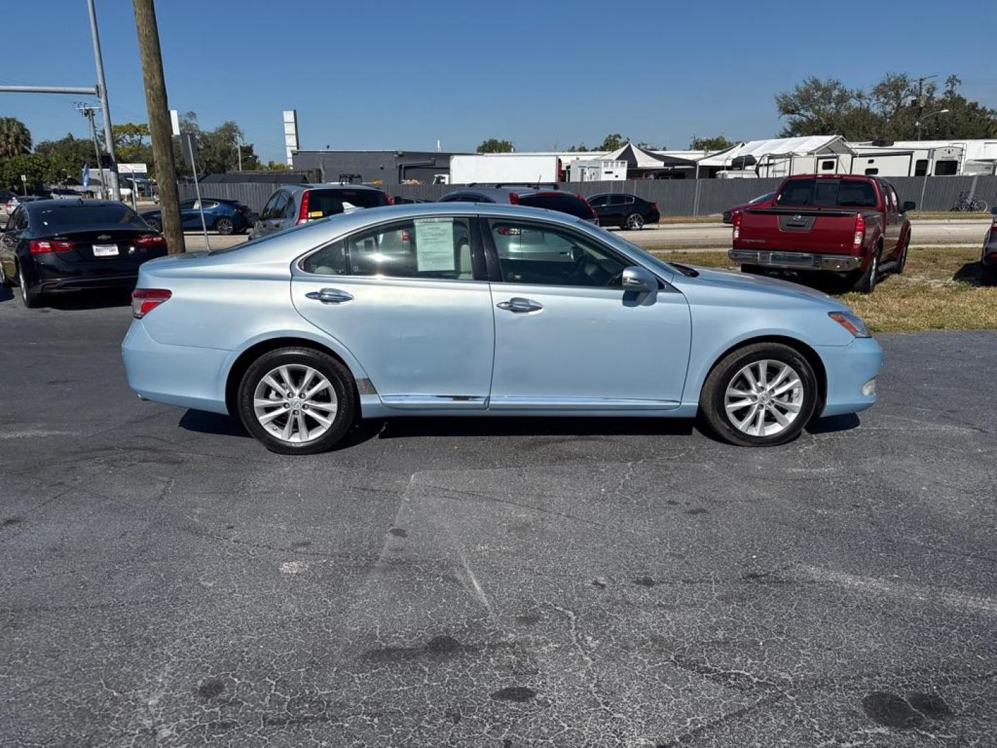 2010 BLUE LEXUS ES 350 (JTHBK1EG5A2) with an 3.5L engine, Automatic transmission, located at 2929 9th St. West, Bradenton, 34205, (941) 242-2810, 27.473591, -82.570679 - Thanks for inquring into DriveNation USA! All vehicles listed can be viewed at www.drivenationusa.com for vehicle history reports and additonal info. We cannot quote any terms such as down payments or monthly payments without an application. You can apply directly at www.drivenationusa.com or by con - Photo#7