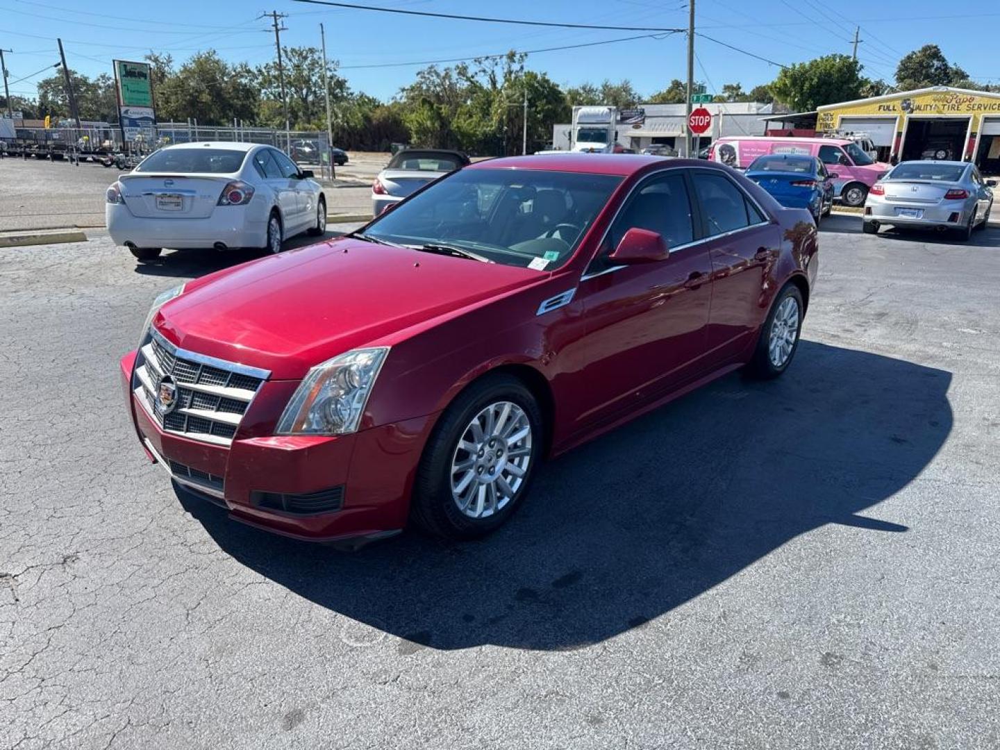 2010 MAROON CADILLAC CTS (1G6DA5EG2A0) with an 3.0L engine, Automatic transmission, located at 2929 9th St. West, Bradenton, 34205, (941) 242-2810, 27.473591, -82.570679 - Thanks for inquring into DriveNation USA! All vehicles listed can be viewed at www.drivenationusa.com for vehicle history reports and additonal info. We cannot quote any terms such as down payments or monthly payments without an application. You can apply directly at www.drivenationusa.com or by con - Photo#4