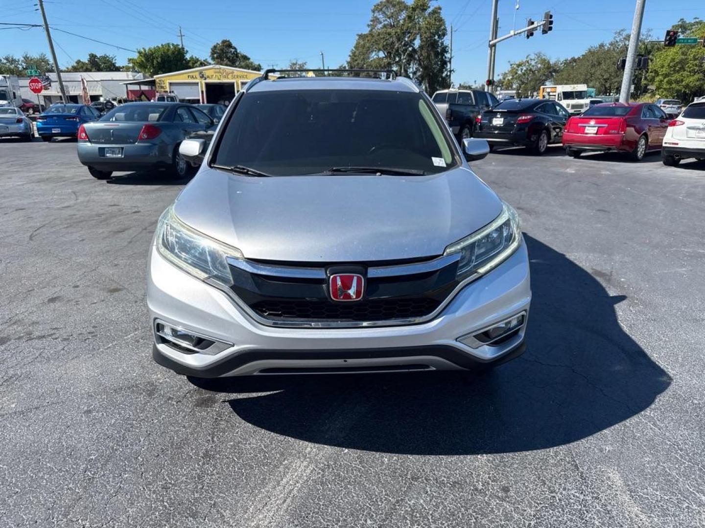 2015 SILVER HONDA CR-V EXL (2HKRM3H73FH) with an 2.4L engine, Continuously Variable transmission, located at 2929 9th St. West, Bradenton, 34205, (941) 242-2810, 27.473591, -82.570679 - Thanks for inquring into DriveNation USA! All vehicles listed can be viewed at www.drivenationusa.com for vehicle history reports and additonal info. We cannot quote any terms such as down payments or monthly payments without an application. You can apply directly at www.drivenationusa.com or by con - Photo#2