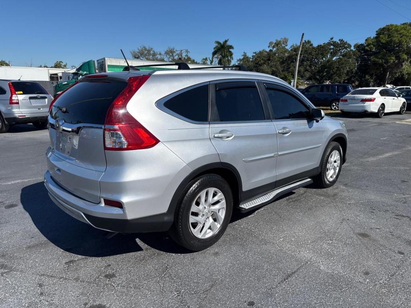 2015 SILVER HONDA CR-V EXL (2HKRM3H73FH) with an 2.4L engine, Continuously Variable transmission, located at 2929 9th St. West, Bradenton, 34205, (941) 242-2810, 27.473591, -82.570679 - Thanks for inquring into DriveNation USA! All vehicles listed can be viewed at www.drivenationusa.com for vehicle history reports and additonal info. We cannot quote any terms such as down payments or monthly payments without an application. You can apply directly at www.drivenationusa.com or by con - Photo#7