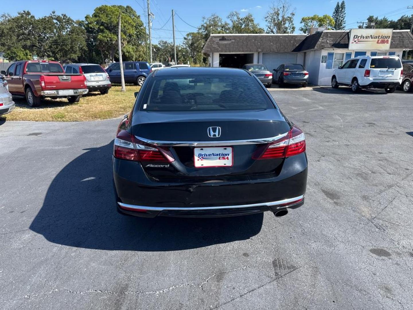 2017 BLACK HONDA ACCORD LX (1HGCR2F37HA) with an 2.4L engine, Continuously Variable transmission, located at 2929 9th St. West, Bradenton, 34205, (941) 242-2810, 27.473591, -82.570679 - Thanks for inquring into DriveNation USA! All vehicles listed can be viewed at www.drivenationusa.com for vehicle history reports and additonal info. We cannot quote any terms such as down payments or monthly payments without an application. You can apply directly at www.drivenationusa.com or by con - Photo#5