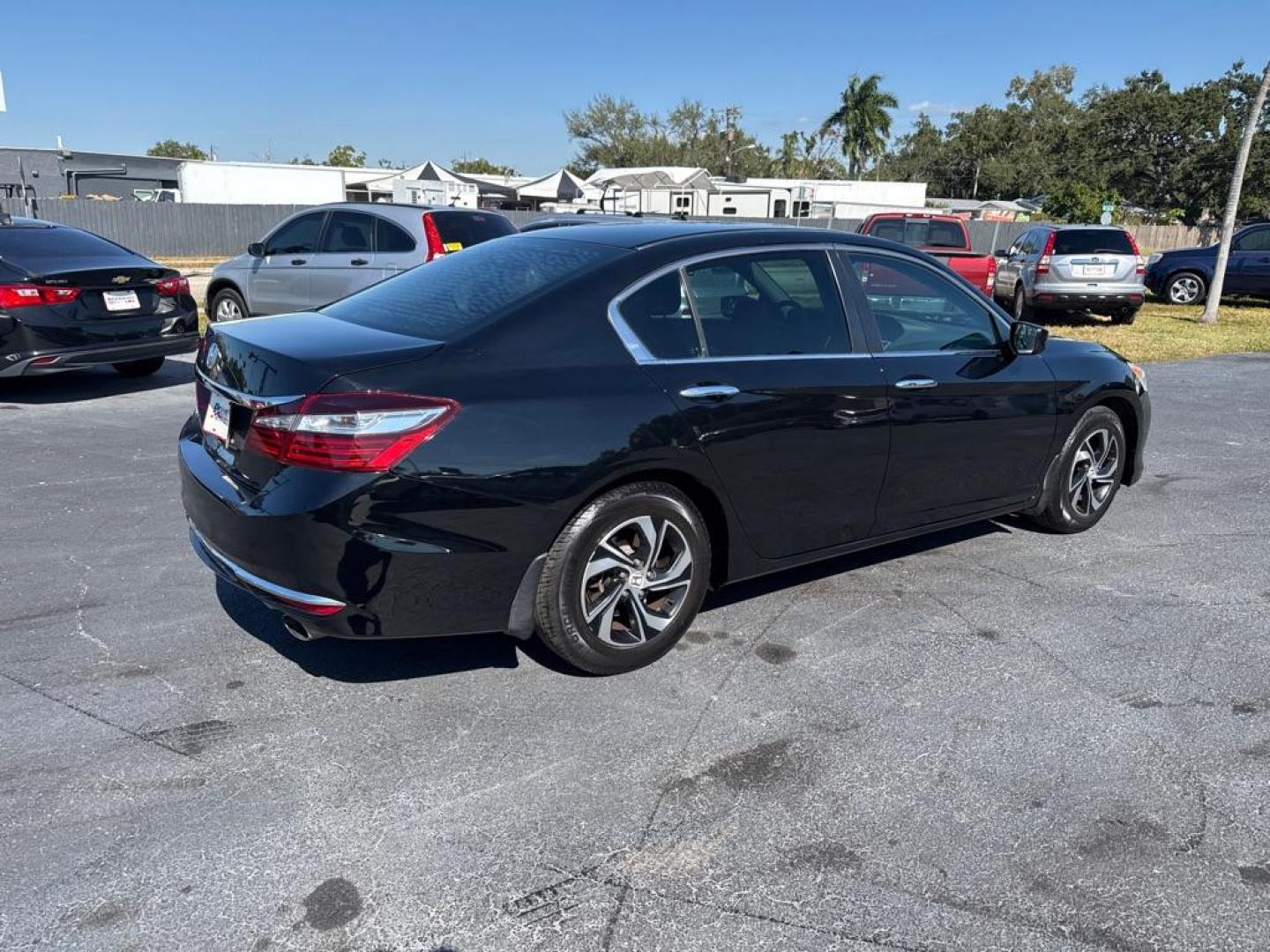 2017 BLACK HONDA ACCORD LX (1HGCR2F37HA) with an 2.4L engine, Continuously Variable transmission, located at 2929 9th St. West, Bradenton, 34205, (941) 242-2810, 27.473591, -82.570679 - Thanks for inquring into DriveNation USA! All vehicles listed can be viewed at www.drivenationusa.com for vehicle history reports and additonal info. We cannot quote any terms such as down payments or monthly payments without an application. You can apply directly at www.drivenationusa.com or by con - Photo#6
