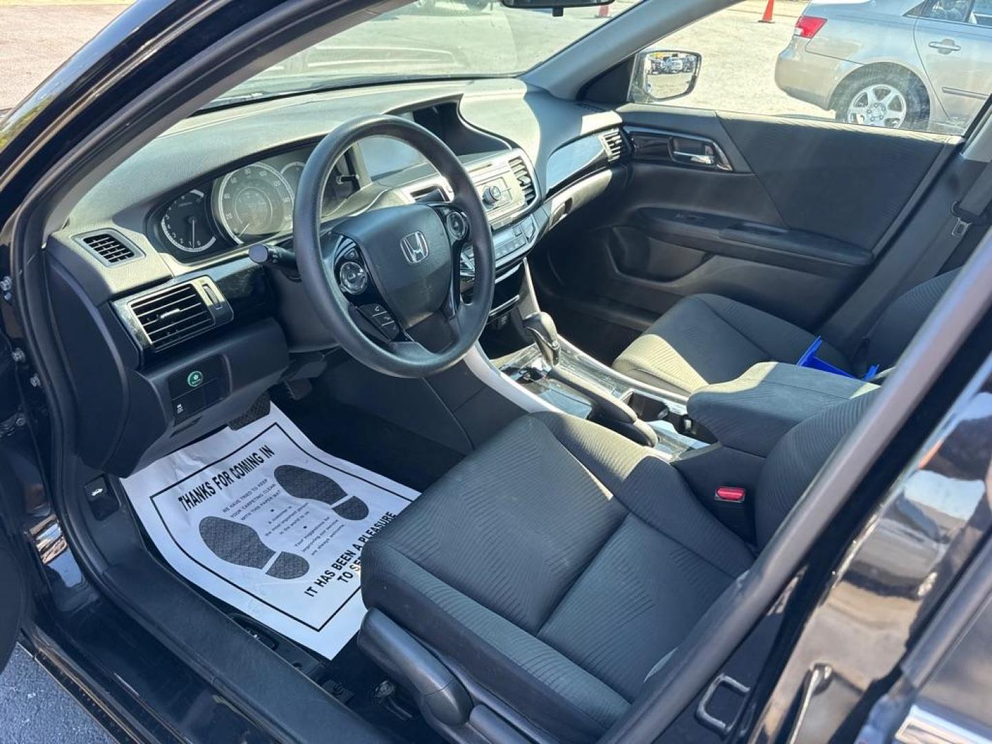 2017 BLACK HONDA ACCORD LX (1HGCR2F37HA) with an 2.4L engine, Continuously Variable transmission, located at 2929 9th St. West, Bradenton, 34205, (941) 242-2810, 27.473591, -82.570679 - Thanks for inquring into DriveNation USA! All vehicles listed can be viewed at www.drivenationusa.com for vehicle history reports and additonal info. We cannot quote any terms such as down payments or monthly payments without an application. You can apply directly at www.drivenationusa.com or by con - Photo#7