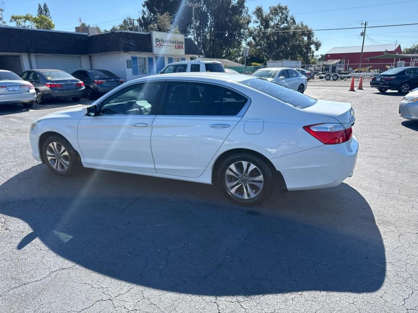 2014 WHITE HONDA ACCORD LX (1HGCR2F36EA) with an 2.4L engine, Continuously Variable transmission, located at 2929 9th St. West, Bradenton, 34205, (941) 242-2810, 27.473591, -82.570679 - Thanks for inquring into DriveNation USA! All vehicles listed can be viewed at www.drivenationusa.com for vehicle history reports and additonal info. We cannot quote any terms such as down payments or monthly payments without an application. You can apply directly at www.drivenationusa.com or by con - Photo#5