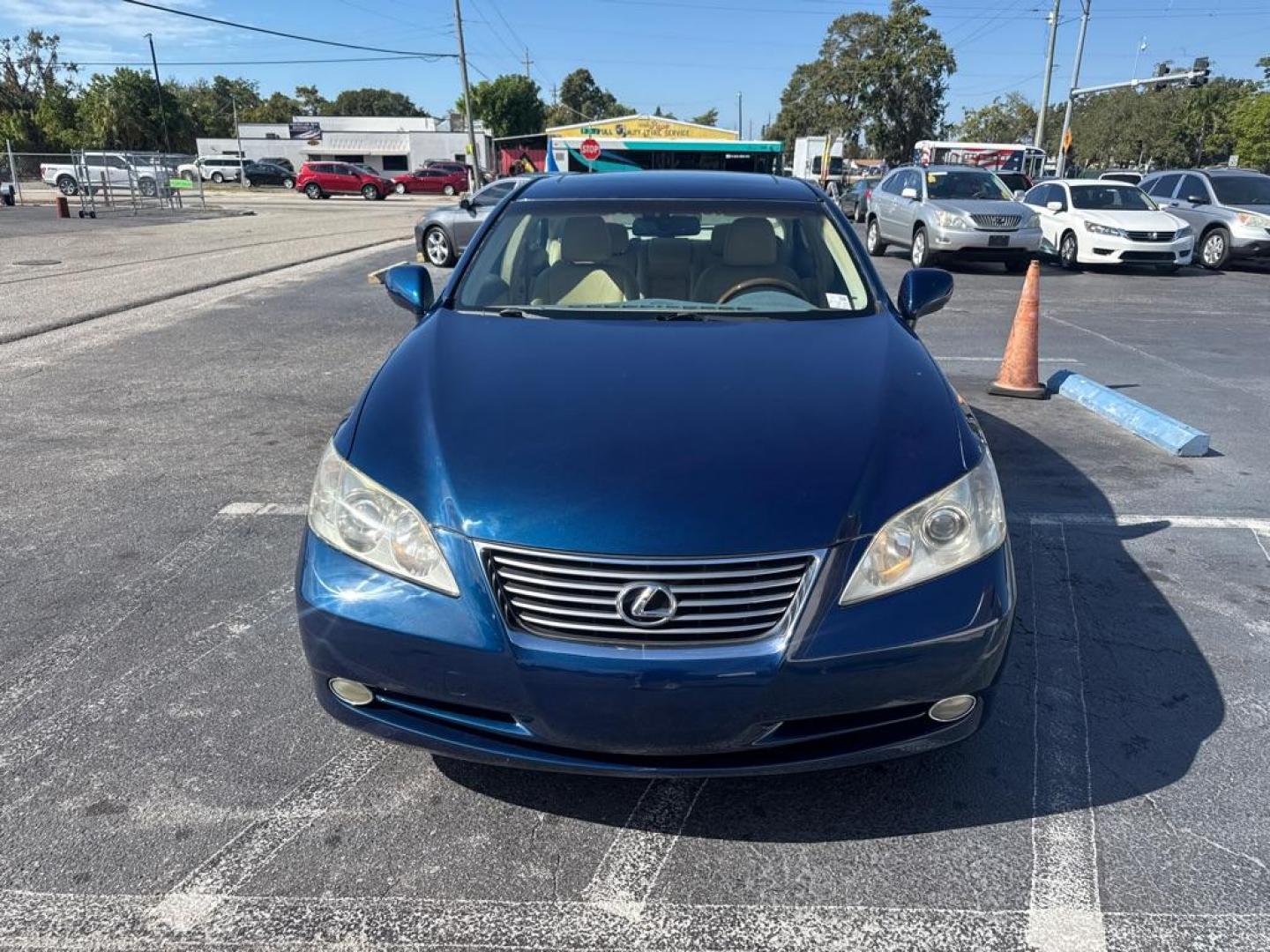 2007 BLUE LEXUS ES 350 (JTHBJ46G972) with an 3.5L engine, Automatic transmission, located at 2929 9th St. West, Bradenton, 34205, (941) 242-2810, 27.473591, -82.570679 - Photo#3