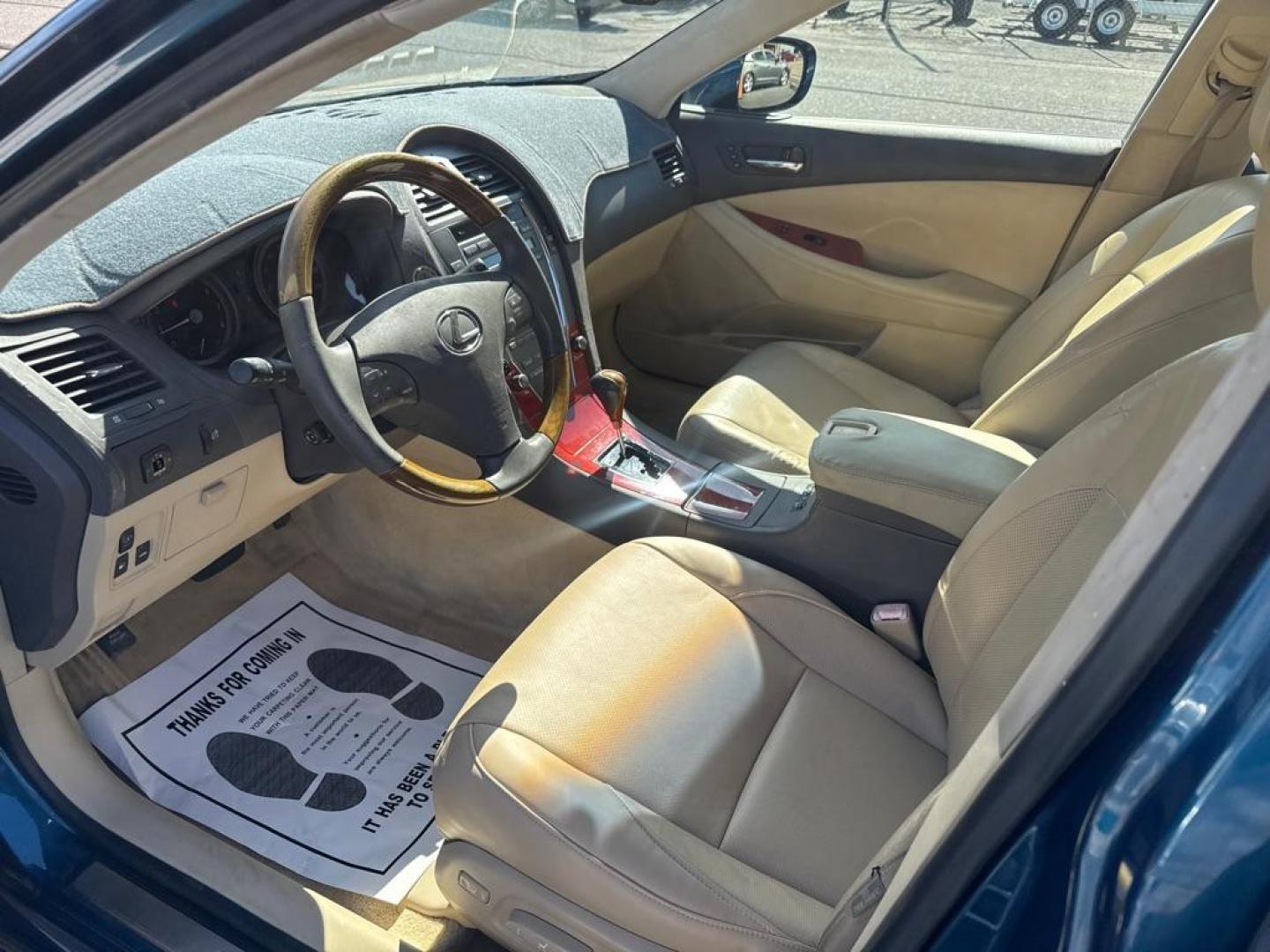 2007 BLUE LEXUS ES 350 (JTHBJ46G972) with an 3.5L engine, Automatic transmission, located at 2929 9th St. West, Bradenton, 34205, (941) 242-2810, 27.473591, -82.570679 - Photo#12