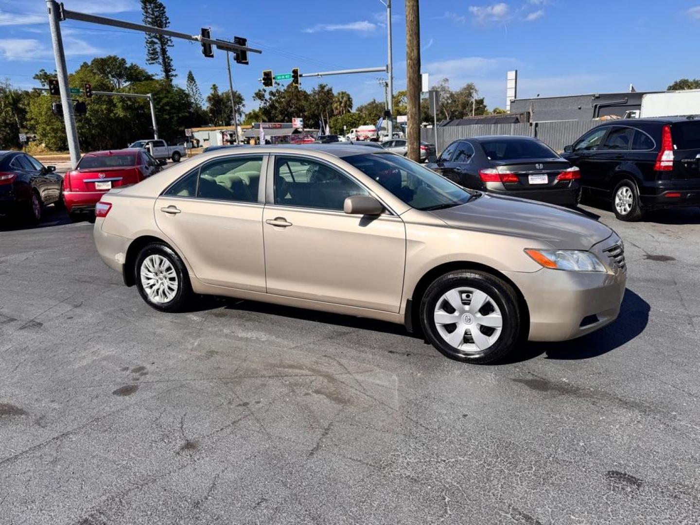 2008 TAN TOYOTA CAMRY LE (4T1BE46K78U) with an 2.4L engine, Automatic transmission - Thanks for inquring into DriveNation USA! All vehicles listed can be viewed at www.drivenationusa.com for vehicle history reports and additonal info. We cannot quote any terms such as down payments or monthly payments without an application. You can apply directly at www.drivenationusa.com or by con - Photo#0
