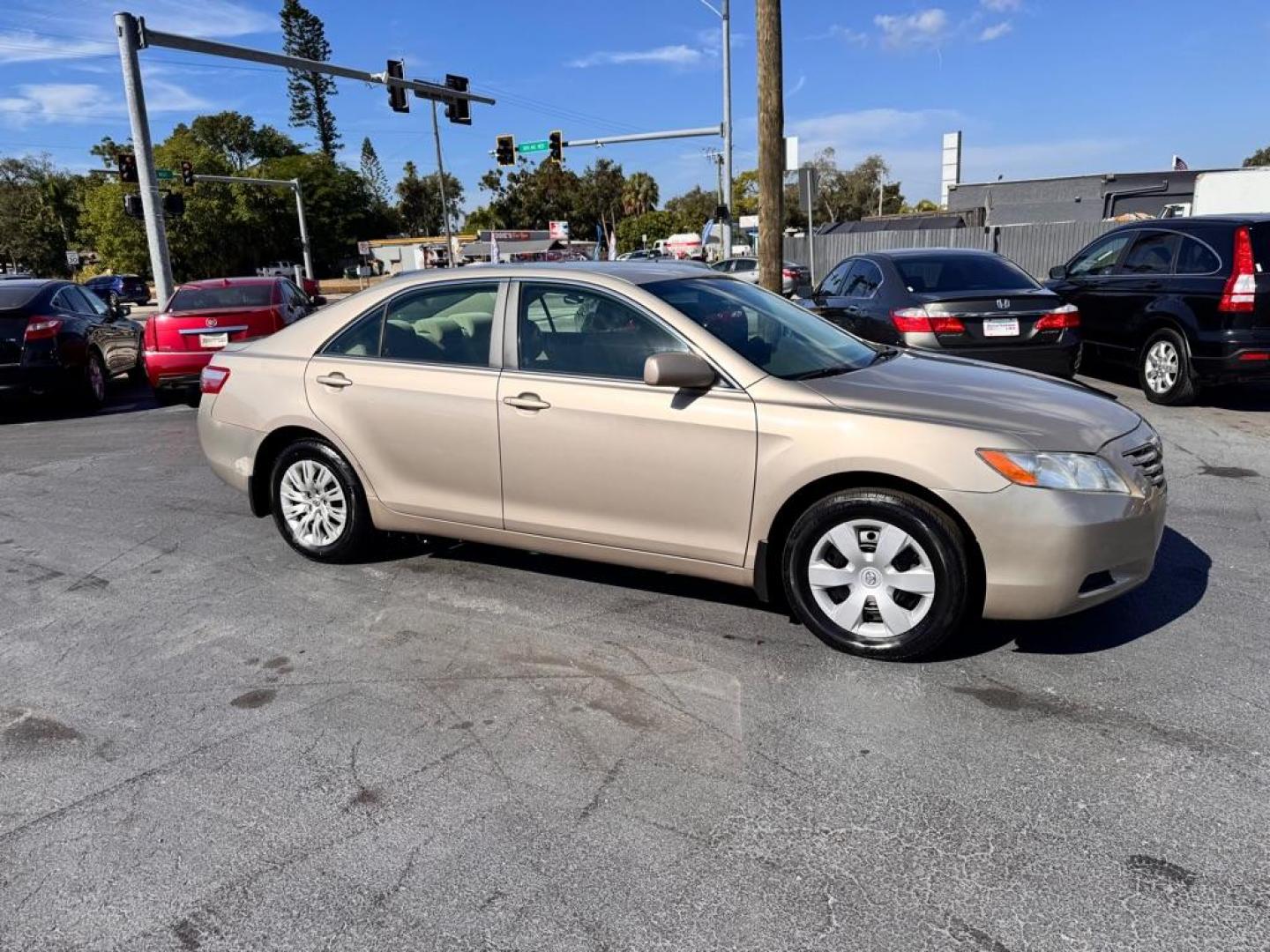 2008 TAN TOYOTA CAMRY LE (4T1BE46K78U) with an 2.4L engine, Automatic transmission - Thanks for inquring into DriveNation USA! All vehicles listed can be viewed at www.drivenationusa.com for vehicle history reports and additonal info. We cannot quote any terms such as down payments or monthly payments without an application. You can apply directly at www.drivenationusa.com or by con - Photo#1