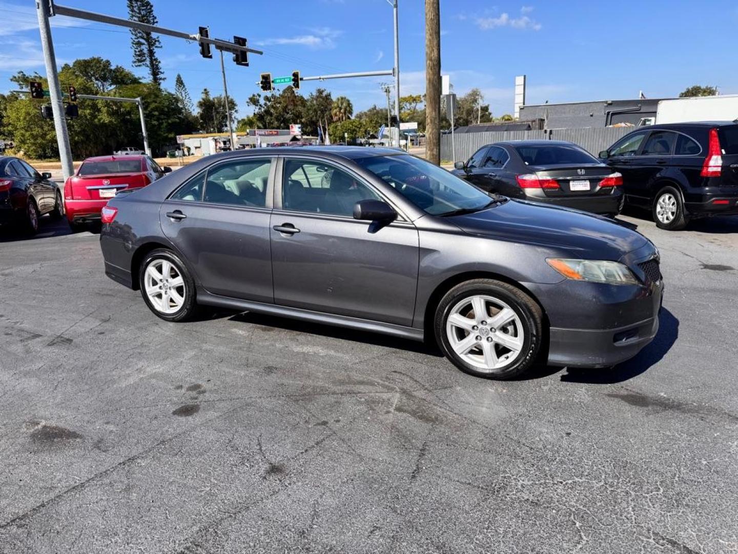 2008 GRAY TOYOTA CAMRY LE (4T1BK46K18U) with an 3.5L engine, Automatic transmission - Thanks for inquring into DriveNation USA! All vehicles listed can be viewed at www.drivenationusa.com for vehicle history reports and additonal info. We cannot quote any terms such as down payments or monthly payments without an application. You can apply directly at www.drivenationusa.com or by con - Photo#1