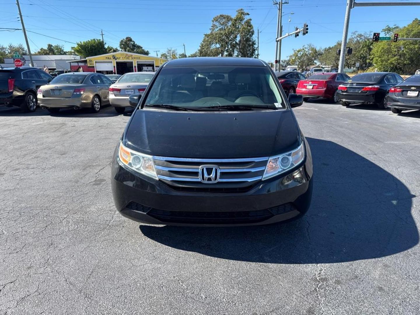 2011 BLACK HONDA ODYSSEY EX (5FNRL5H49BB) with an 3.5L engine, Automatic transmission, located at 2929 9th St. West, Bradenton, 34205, (941) 242-2810, 27.473591, -82.570679 - Photo#3