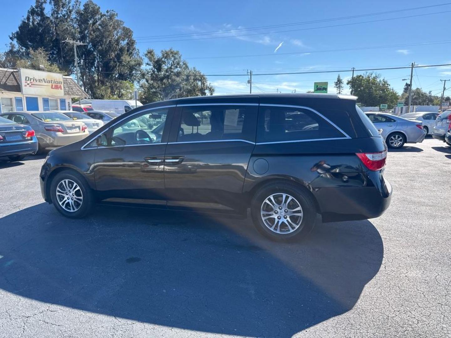 2011 BLACK HONDA ODYSSEY EX (5FNRL5H49BB) with an 3.5L engine, Automatic transmission, located at 2929 9th St. West, Bradenton, 34205, (941) 242-2810, 27.473591, -82.570679 - Photo#5