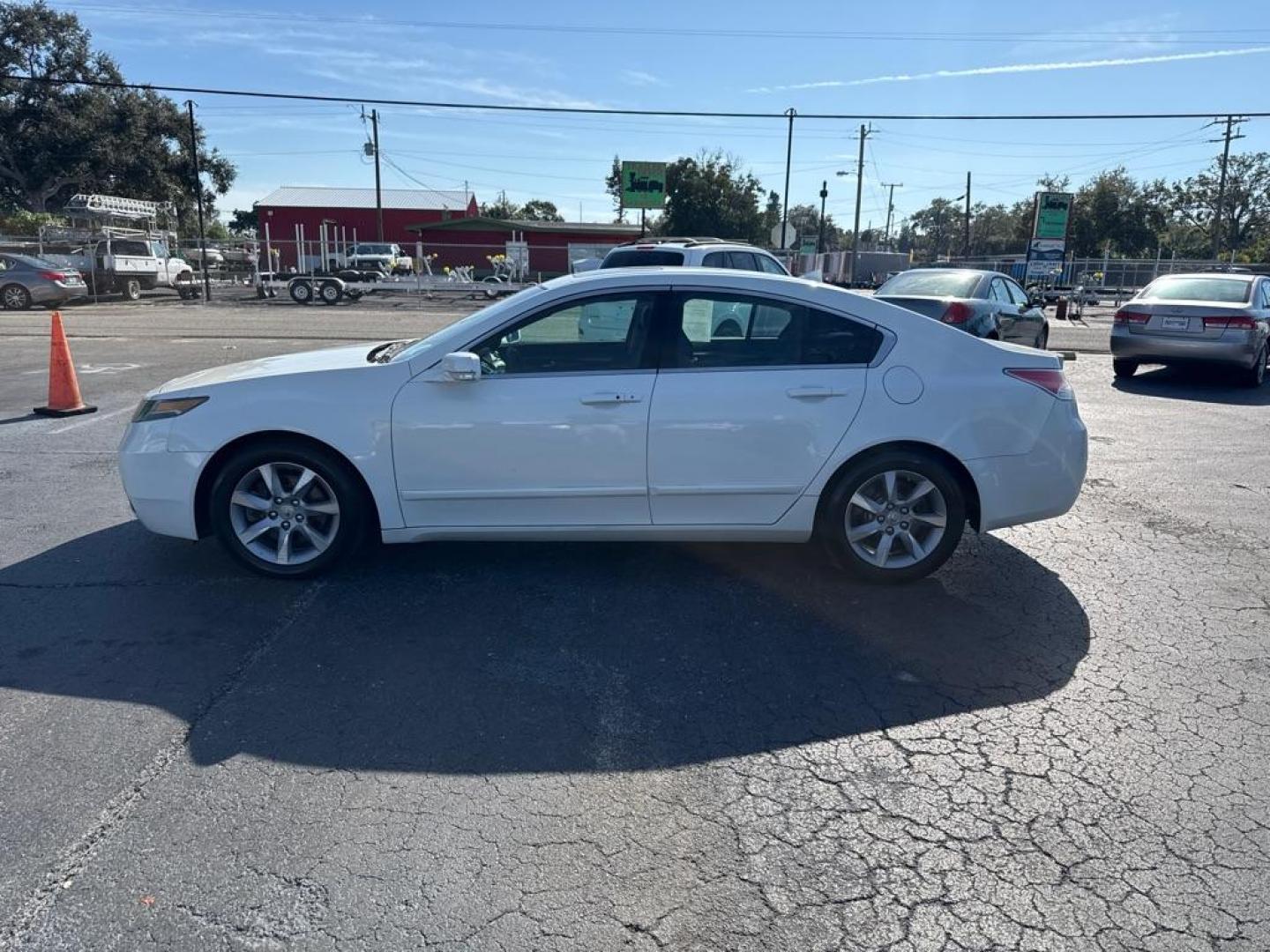 2012 WHITE ACURA TL TL (19UUA8F55CA) with an 3.5L engine, Automatic transmission, located at 2929 9th St. West, Bradenton, 34205, (941) 242-2810, 27.473591, -82.570679 - Photo#5