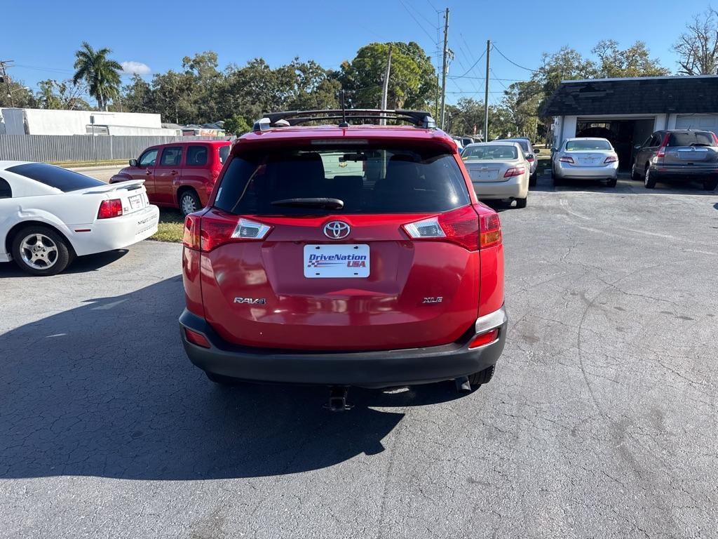 2014 RED TOYOTA RAV4 XLE (JTMWFREV9EJ) with an 2.5L engine, Automatic transmission, located at 2929 9th St. West, Bradenton, 34205, (941) 242-2810, 27.473591, -82.570679 - Thanks for inquring into DriveNation USA! All vehicles listed can be viewed at www.drivenationusa.com for vehicle history reports and additonal info. We cannot quote any terms such as down payments or monthly payments without an application. You can apply directly at www.drivenationusa.com or by con - Photo#7