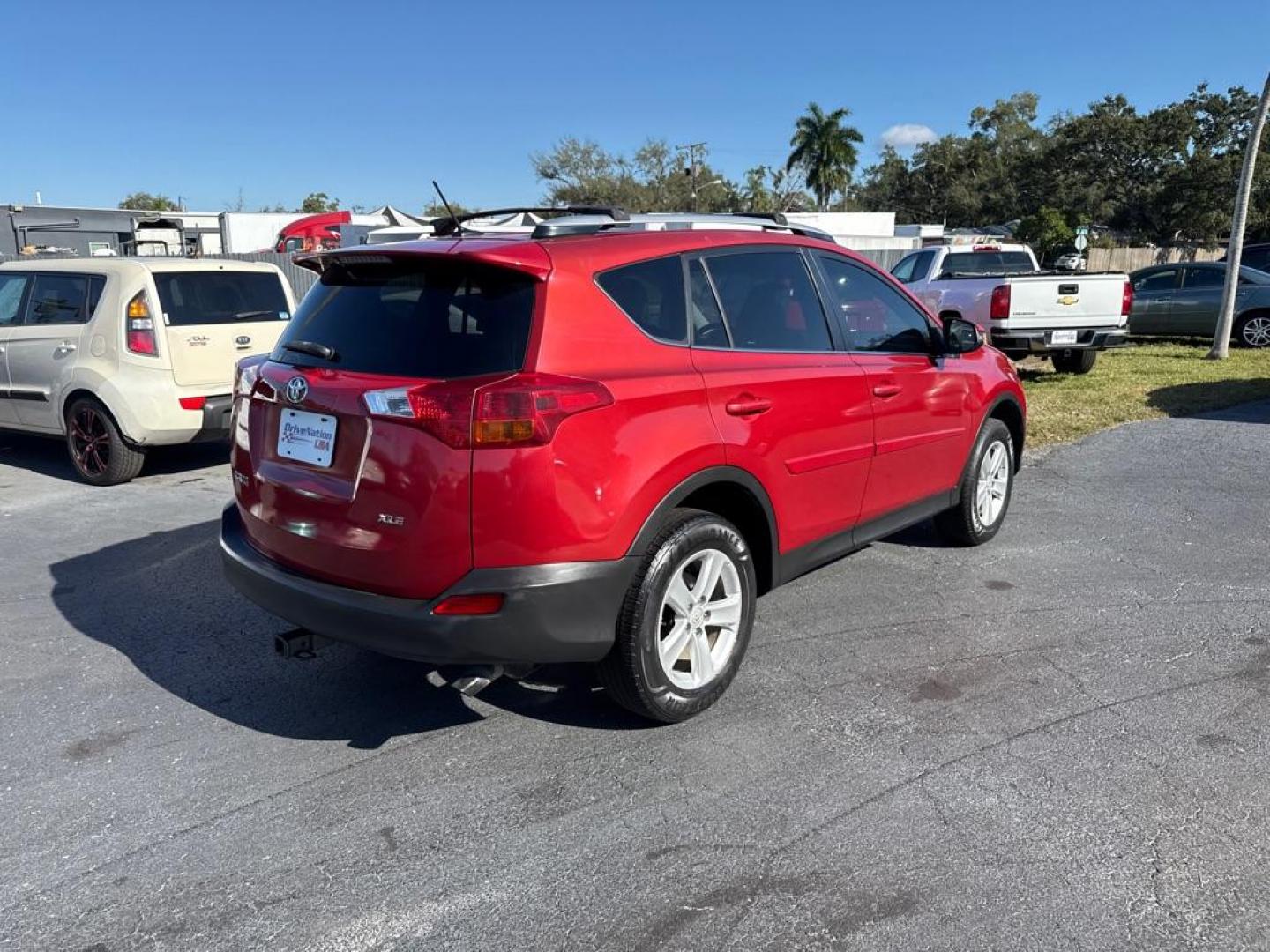 2014 RED TOYOTA RAV4 XLE (JTMWFREV9EJ) with an 2.5L engine, Automatic transmission, located at 2929 9th St. West, Bradenton, 34205, (941) 242-2810, 27.473591, -82.570679 - Thanks for inquring into DriveNation USA! All vehicles listed can be viewed at www.drivenationusa.com for vehicle history reports and additonal info. We cannot quote any terms such as down payments or monthly payments without an application. You can apply directly at www.drivenationusa.com or by con - Photo#8