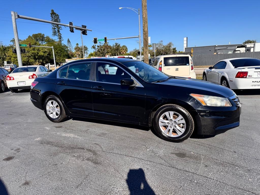 2011 BLACK HONDA ACCORD SE (1HGCP2F64BA) with an 2.4L engine, Automatic transmission, located at 2929 9th St. West, Bradenton, 34205, (941) 242-2810, 27.473591, -82.570679 - Photo#1