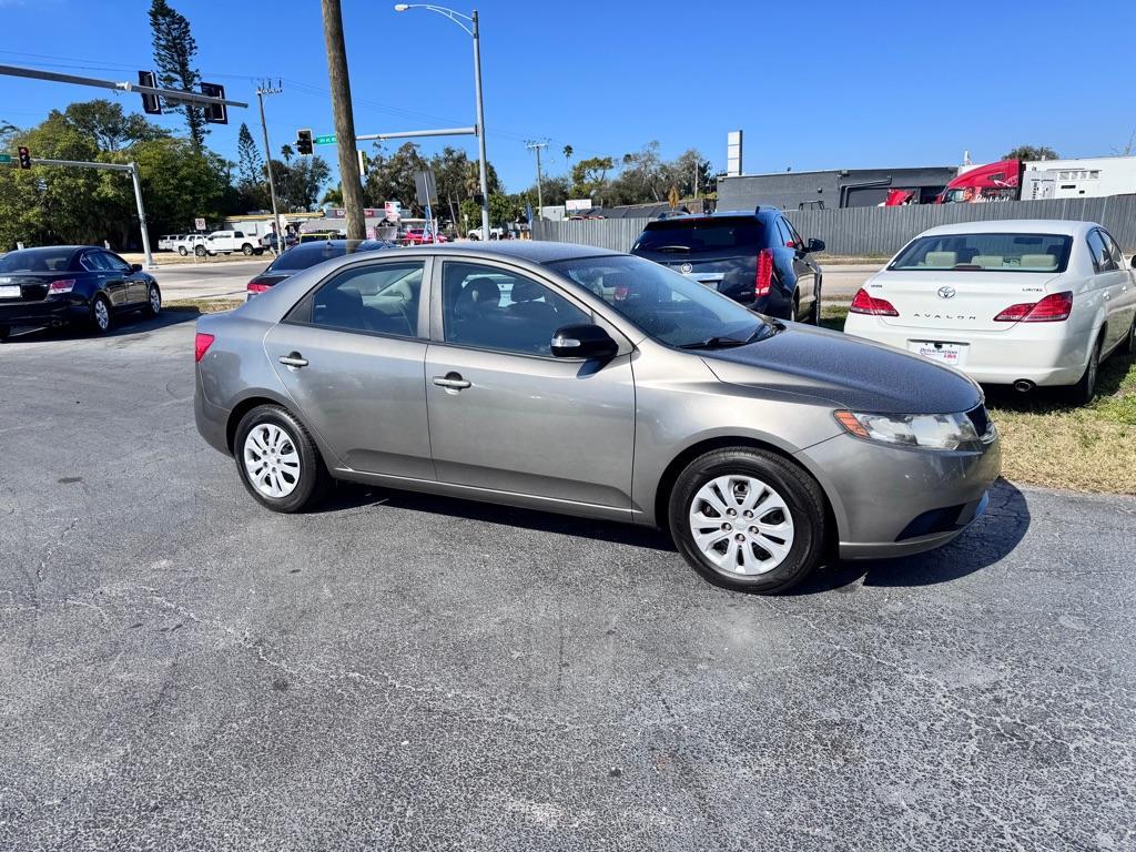 2010 SILVER KIA FORTE EX (KNAFU4A26A5) with an 2.0L engine, Automatic transmission, located at 2929 9th St. West, Bradenton, 34205, (941) 242-2810, 27.473591, -82.570679 - Photo#1