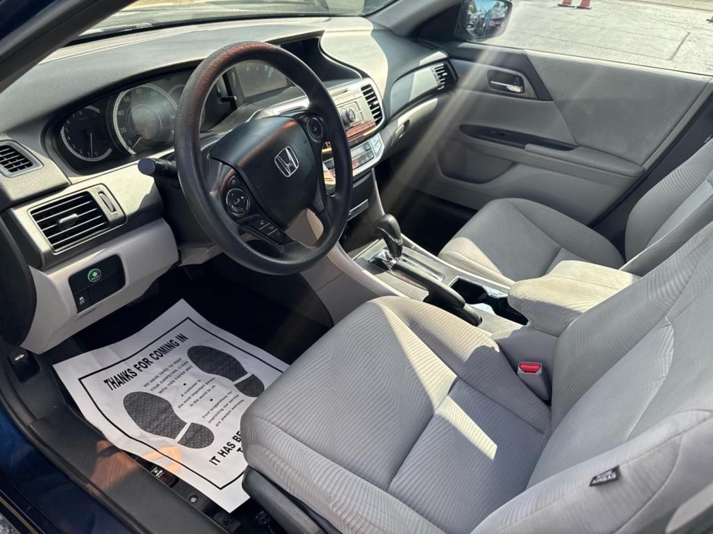 2015 BLUE HONDA ACCORD LX (1HGCR2F36FA) with an 2.4L engine, Continuously Variable transmission, located at 2929 9th St. West, Bradenton, 34205, (941) 242-2810, 27.473591, -82.570679 - Thanks for inquring into DriveNation USA! All vehicles listed can be viewed at www.drivenationusa.com for vehicle history reports and additonal info. We cannot quote any terms such as down payments or monthly payments without an application. You can apply directly at www.drivenationusa.com or by con - Photo#7