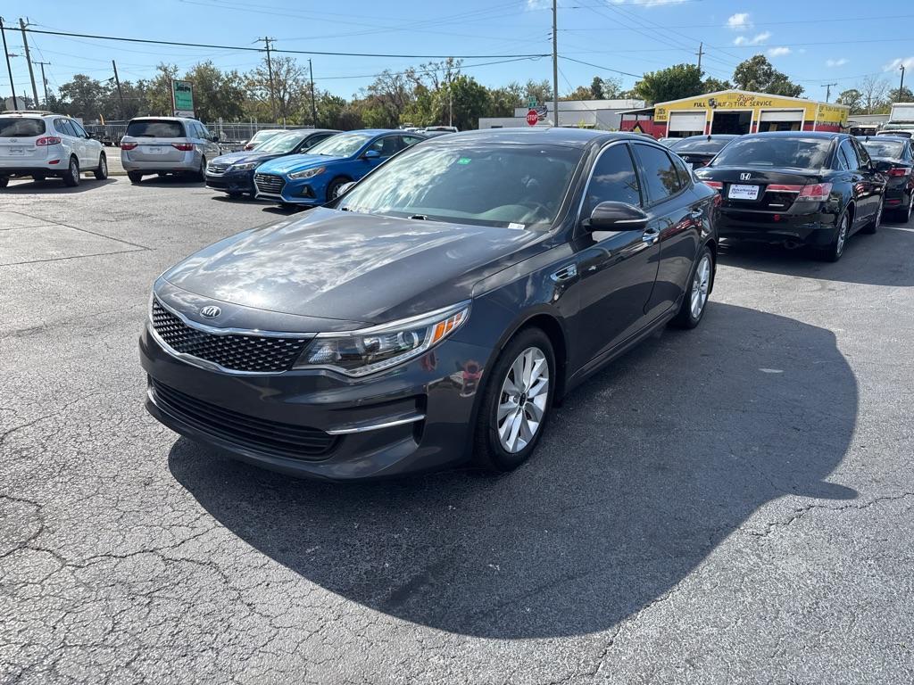 2018 BLACK KIA OPTIMA EX (5XXGU4L3XJG) with an 2.4L engine, Automatic transmission, located at 2929 9th St. West, Bradenton, 34205, (941) 242-2810, 27.473591, -82.570679 - Thanks for inquring into DriveNation USA! All vehicles listed can be viewed at www.drivenationusa.com for vehicle history reports and additonal info. We cannot quote any terms such as down payments or monthly payments without an application. You can apply directly at www.drivenationusa.com or by con - Photo#5