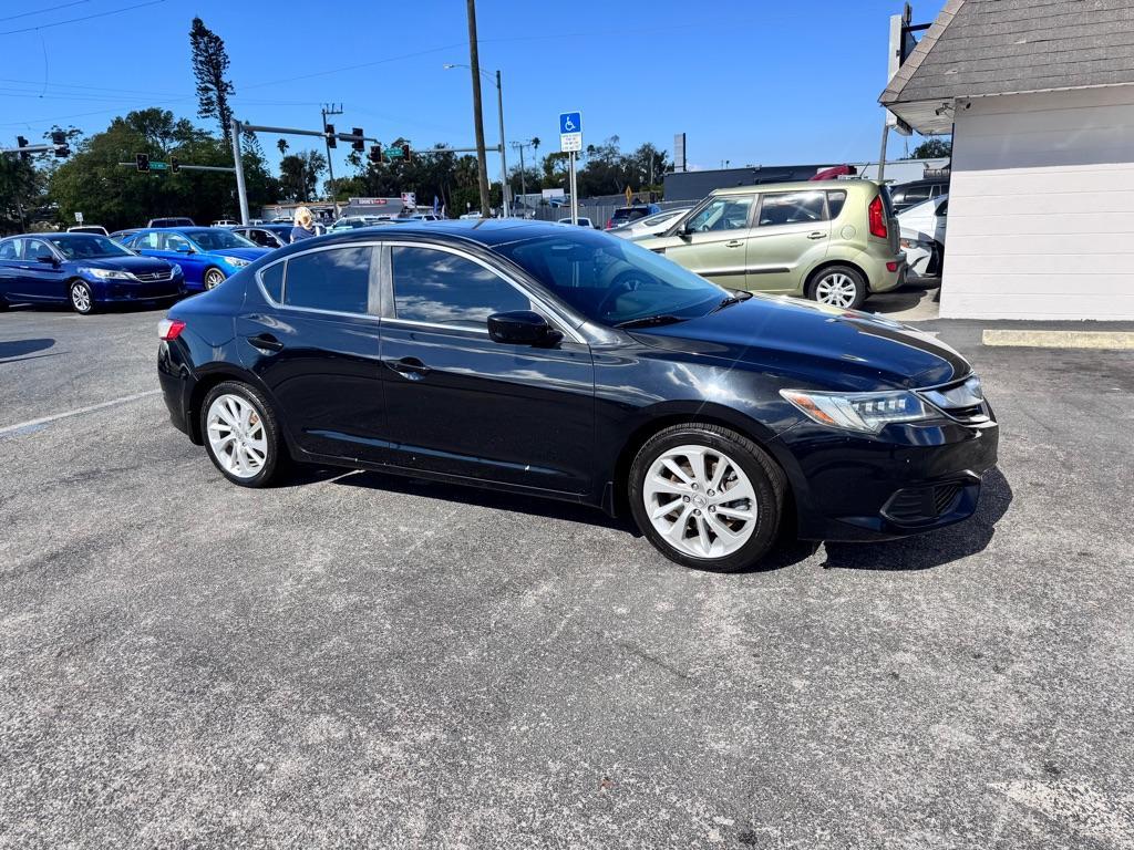 2018 BLACK ACURA ILX PREMIUM (19UDE2F75JA) with an 2.4L engine, Automatic transmission, located at 2929 9th St. West, Bradenton, 34205, (941) 242-2810, 27.473591, -82.570679 - Photo#0