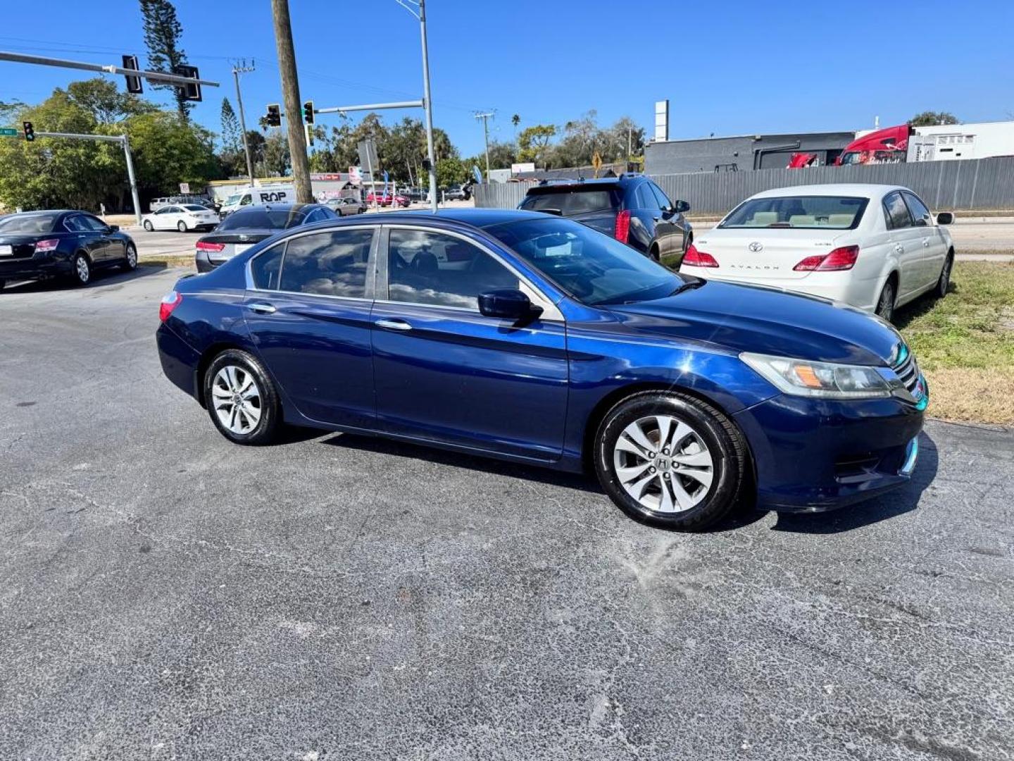 2015 BLUE HONDA ACCORD LX (1HGCR2F3XFA) with an 2.4L engine, Continuously Variable transmission, located at 2929 9th St. West, Bradenton, 34205, (941) 242-2810, 27.473591, -82.570679 - Thanks for inquring into DriveNation USA! All vehicles listed can be viewed at www.drivenationusa.com for vehicle history reports and additonal info. We cannot quote any terms such as down payments or monthly payments without an application. You can apply directly at www.drivenationusa.com or by con - Photo#0