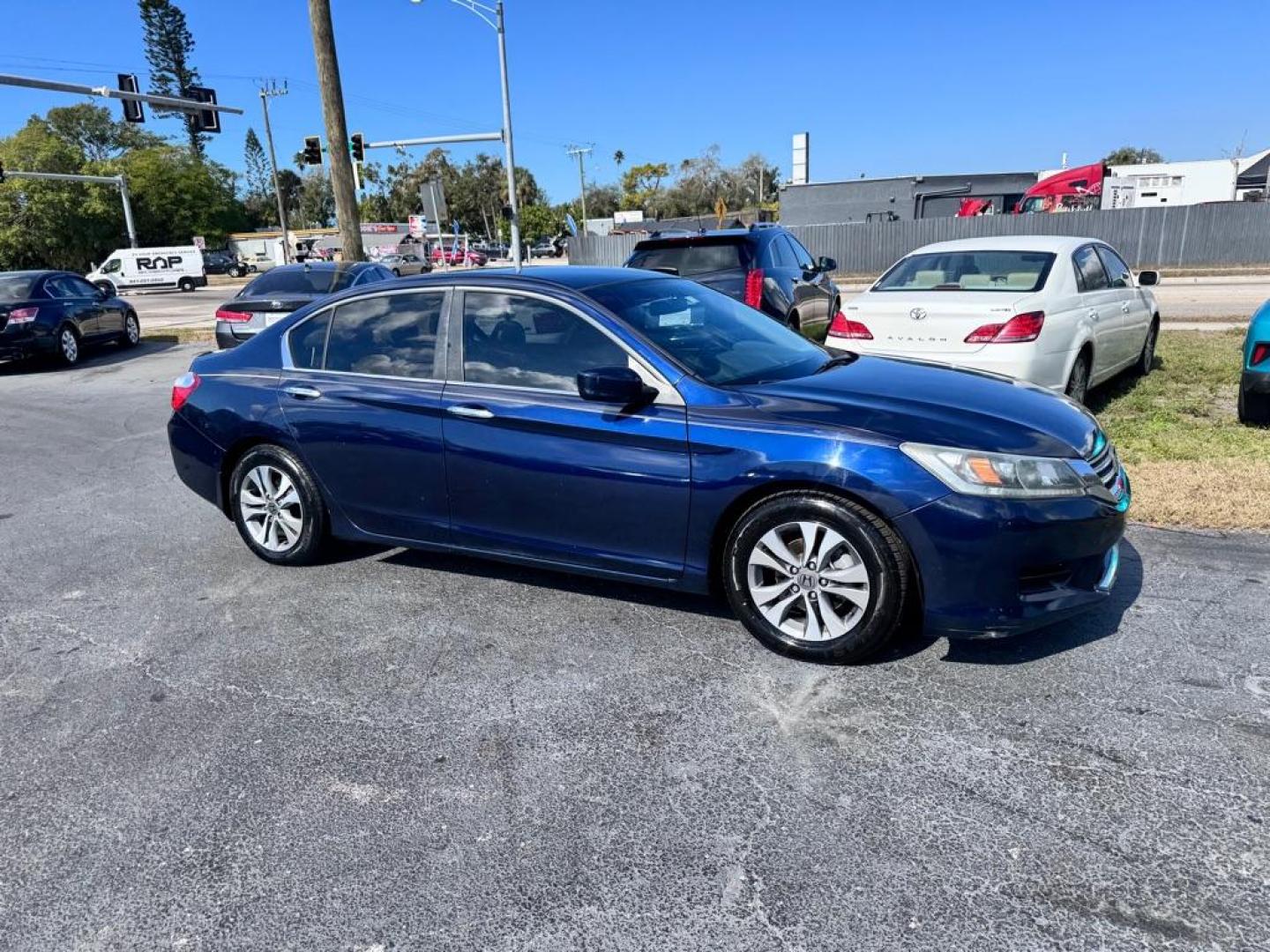 2015 BLUE HONDA ACCORD LX (1HGCR2F3XFA) with an 2.4L engine, Continuously Variable transmission, located at 2929 9th St. West, Bradenton, 34205, (941) 242-2810, 27.473591, -82.570679 - Thanks for inquring into DriveNation USA! All vehicles listed can be viewed at www.drivenationusa.com for vehicle history reports and additonal info. We cannot quote any terms such as down payments or monthly payments without an application. You can apply directly at www.drivenationusa.com or by con - Photo#1