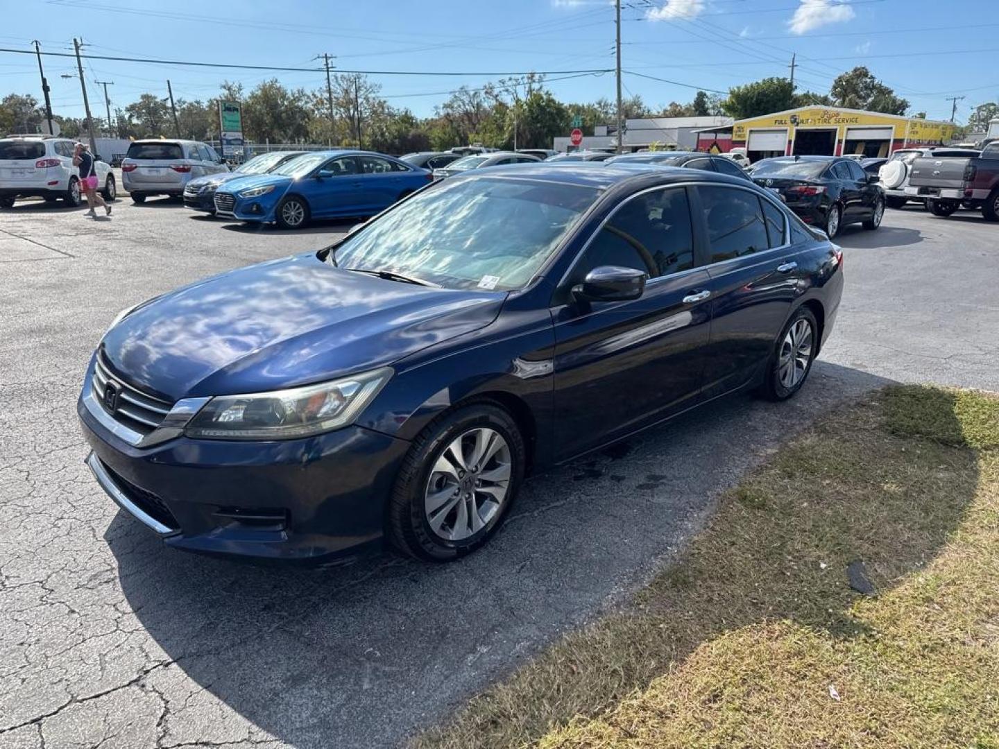 2015 BLUE HONDA ACCORD LX (1HGCR2F3XFA) with an 2.4L engine, Continuously Variable transmission, located at 2929 9th St. West, Bradenton, 34205, (941) 242-2810, 27.473591, -82.570679 - Thanks for inquring into DriveNation USA! All vehicles listed can be viewed at www.drivenationusa.com for vehicle history reports and additonal info. We cannot quote any terms such as down payments or monthly payments without an application. You can apply directly at www.drivenationusa.com or by con - Photo#4