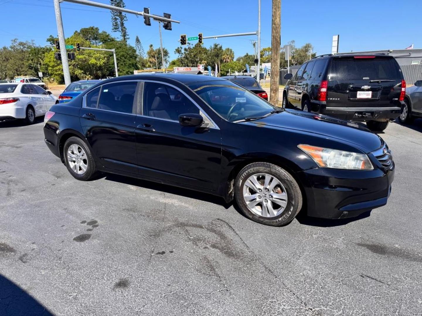 2011 BLACK HONDA ACCORD LXP (1HGCP2F42BA) with an 2.4L engine, Automatic transmission, located at 2929 9th St. West, Bradenton, 34205, (941) 242-2810, 27.473591, -82.570679 - Thanks for inquring into DriveNation USA! All vehicles listed can be viewed at www.drivenationusa.com for vehicle history reports and additonal info. We cannot quote any terms such as down payments or monthly payments without an application. You can apply directly at www.drivenationusa.com or by con - Photo#2