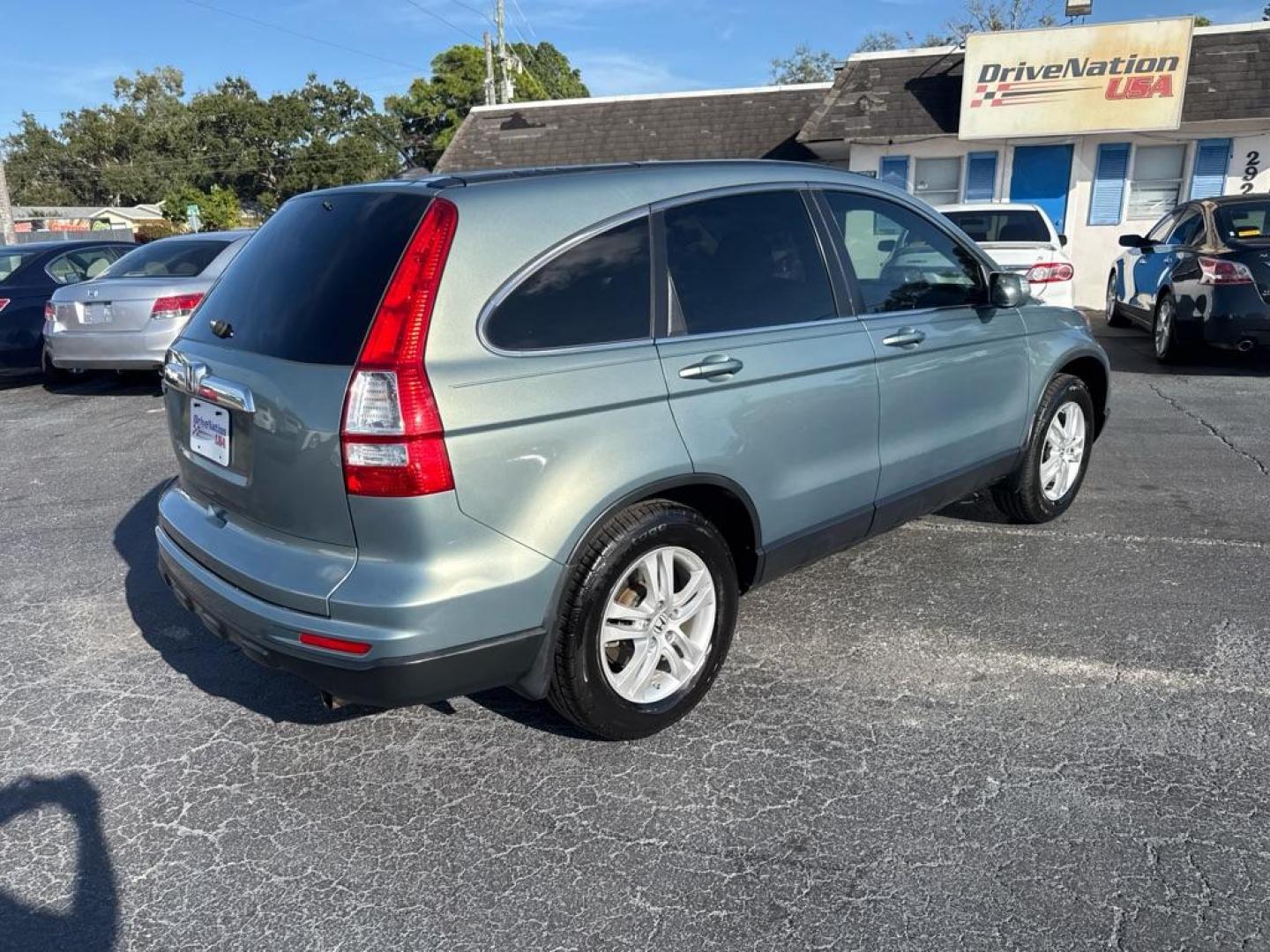 2008 BLUE HONDA CR-V LX (JHLRE38348C) with an 2.4L engine, Automatic transmission, located at 2929 9th St. West, Bradenton, 34205, (941) 242-2810, 27.473591, -82.570679 - Photo#7