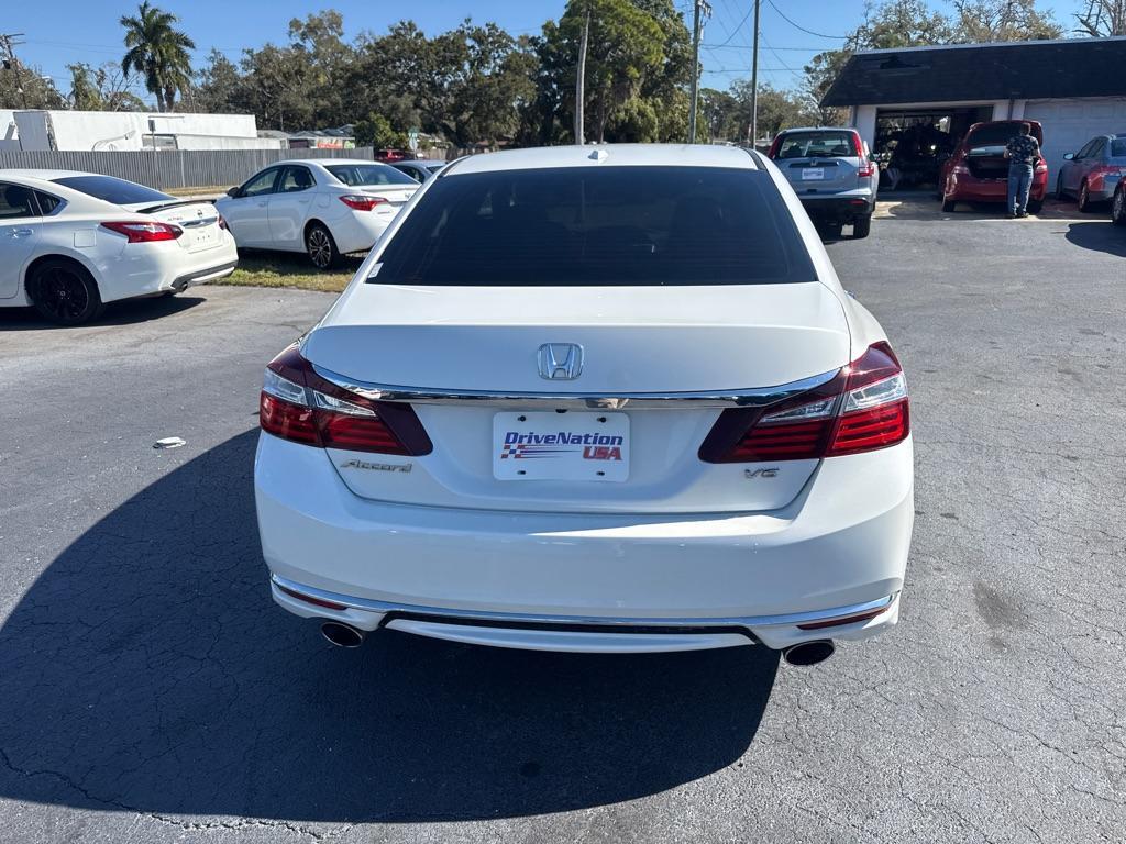2017 WHITE HONDA ACCORD EXL (1HGCR3F89HA) with an 3.5L engine, Automatic transmission, located at 2929 9th St. West, Bradenton, 34205, (941) 242-2810, 27.473591, -82.570679 - Thanks for inquring into DriveNation USA! All vehicles listed can be viewed at www.drivenationusa.com for vehicle history reports and additonal info. We cannot quote any terms such as down payments or monthly payments without an application. You can apply directly at www.drivenationusa.com or by con - Photo#5