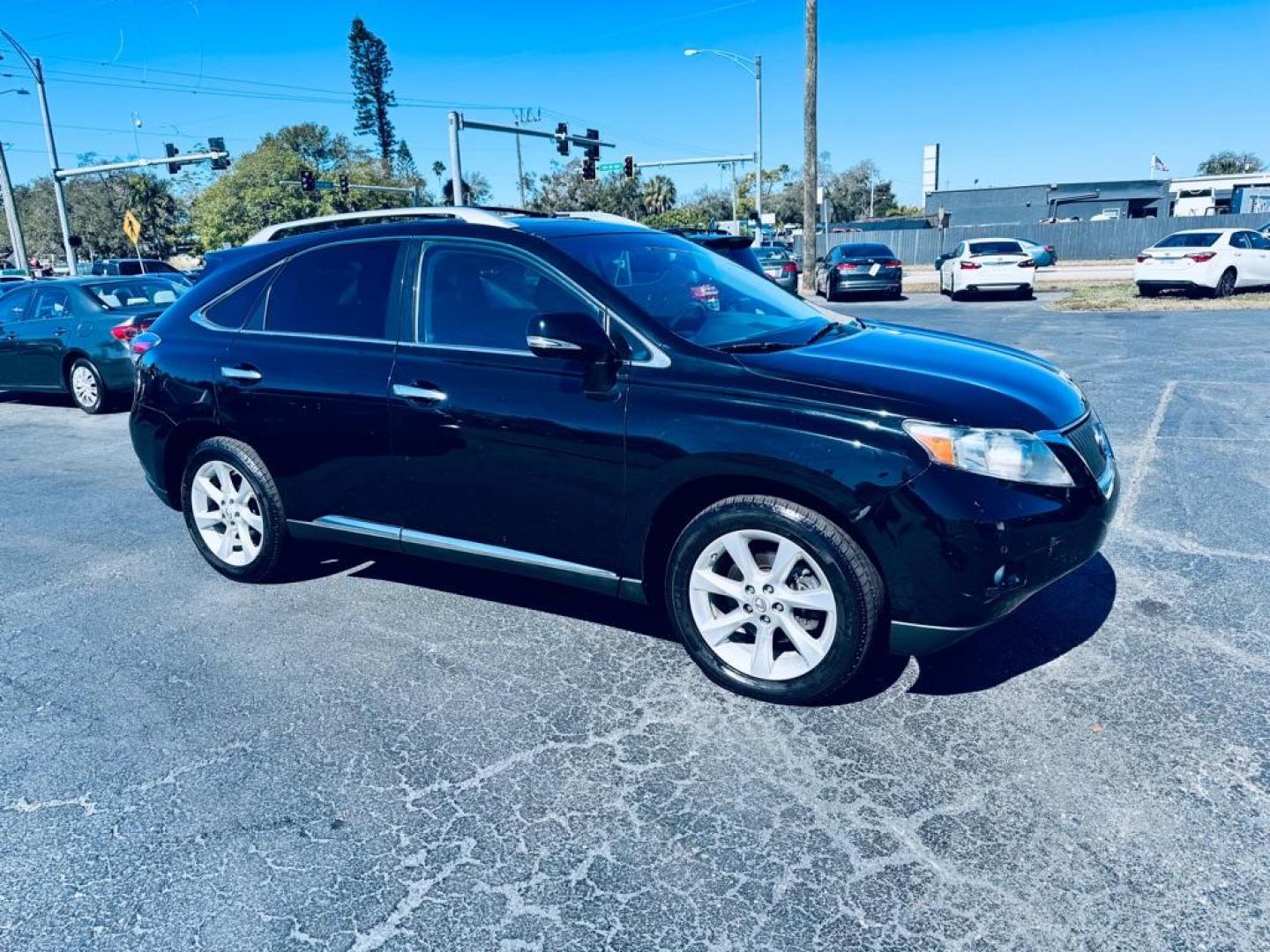 2011 BLACK LEXUS RX 350 (2T2ZK1BA4BC) with an 3.5L engine, Automatic transmission, located at 2929 9th St. West, Bradenton, 34205, (941) 242-2810, 27.473591, -82.570679 - Photo#0