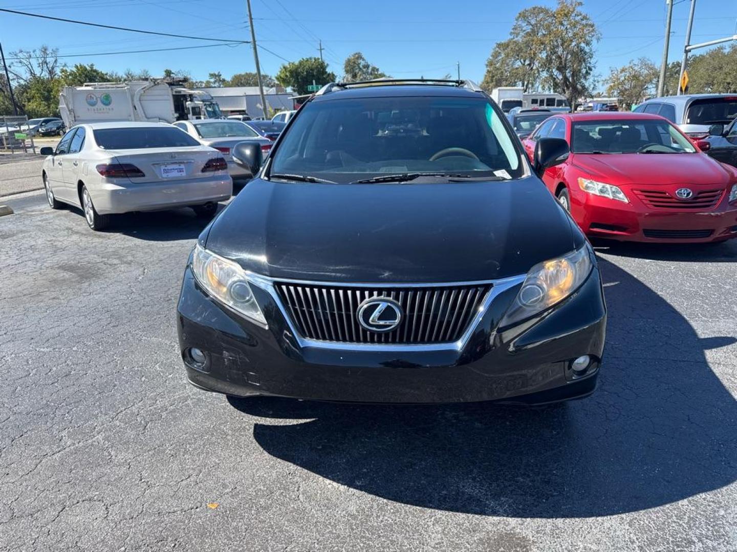 2011 BLACK LEXUS RX 350 (2T2ZK1BA4BC) with an 3.5L engine, Automatic transmission, located at 2929 9th St. West, Bradenton, 34205, (941) 242-2810, 27.473591, -82.570679 - Photo#2