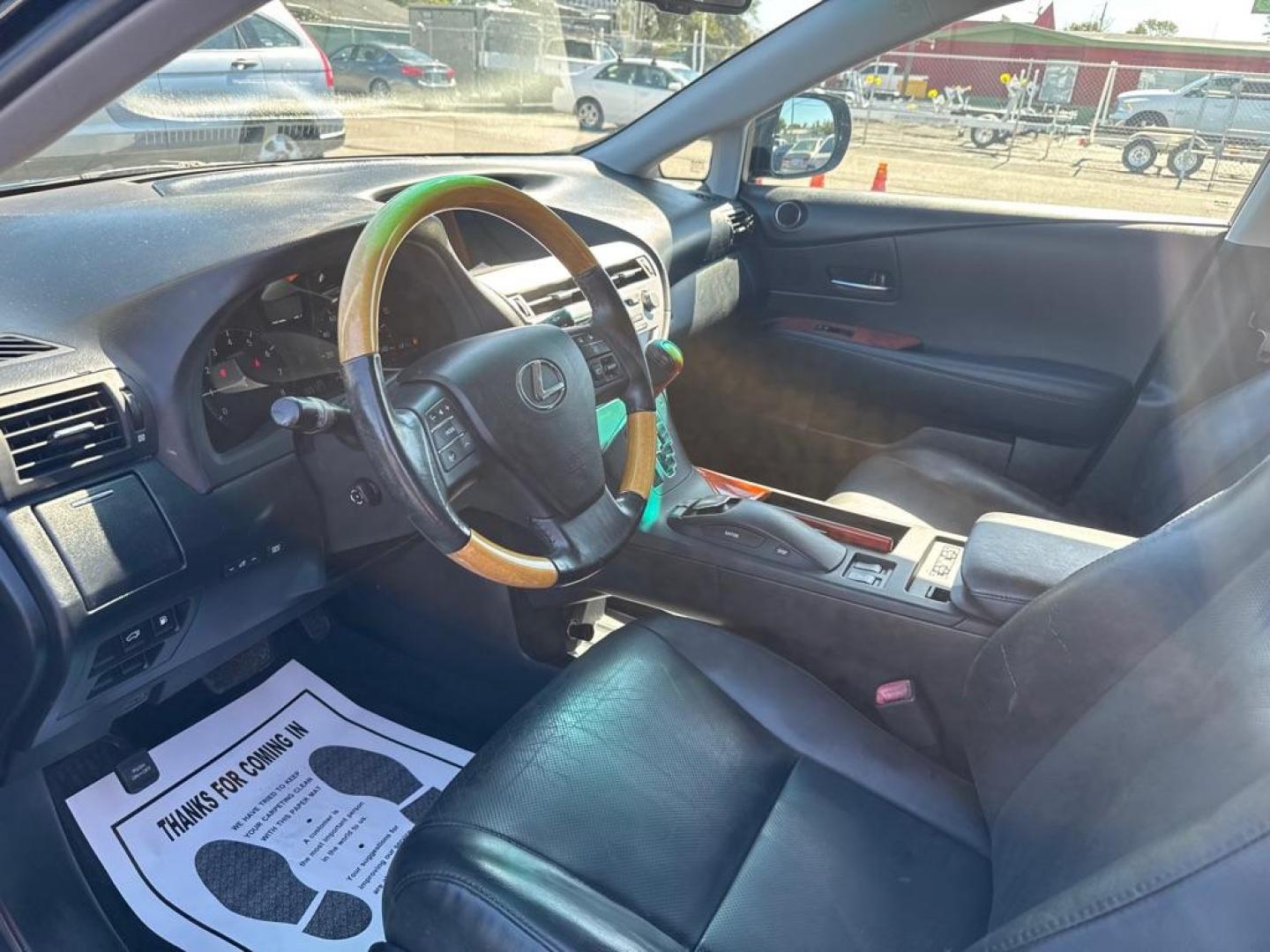 2011 BLACK LEXUS RX 350 (2T2ZK1BA4BC) with an 3.5L engine, Automatic transmission, located at 2929 9th St. West, Bradenton, 34205, (941) 242-2810, 27.473591, -82.570679 - Photo#7