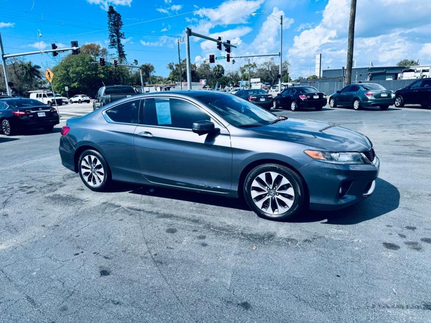 2015 GRAY HONDA ACCORD EXL (1HGCT1B85FA) with an 2.4L engine, Continuously Variable transmission, located at 2929 9th St. West, Bradenton, 34205, (941) 242-2810, 27.473591, -82.570679 - Thanks for inquring into DriveNation USA! All vehicles listed can be viewed at www.drivenationusa.com for vehicle history reports and additonal info. We cannot quote any terms such as down payments or monthly payments without an application. You can apply directly at www.drivenationusa.com or by con - Photo#0