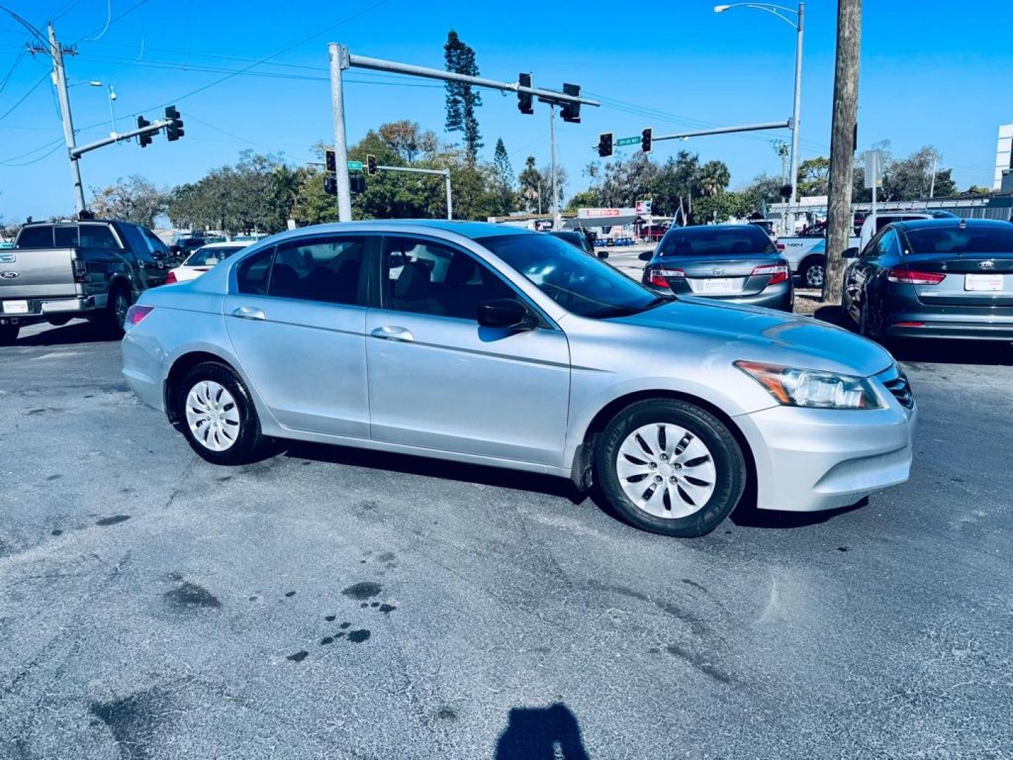2011 SILVER HONDA ACCORD LX (1HGCP2F38BA) with an 2.4L engine, Automatic transmission, located at 2929 9th St. West, Bradenton, 34205, (941) 242-2810, 27.473591, -82.570679 - Thanks for inquring into DriveNation USA! All vehicles listed can be viewed at www.drivenationusa.com for vehicle history reports and additonal info. We cannot quote any terms such as down payments or monthly payments without an application. You can apply directly at www.drivenationusa.com or by con - Photo#1