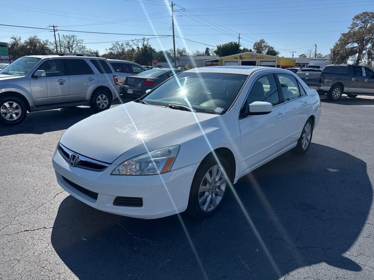 2007 WHITE HONDA ACCORD EX (1HGCM66567A) with an 3.0L engine, Automatic transmission, located at 2929 9th St. West, Bradenton, 34205, (941) 242-2810, 27.473591, -82.570679 - Thanks for inquring into DriveNation USA! All vehicles listed can be viewed at www.drivenationusa.com for vehicle history reports and additonal info. We cannot quote any terms such as down payments or monthly payments without an application. You can apply directly at www.drivenationusa.com or by con - Photo#3