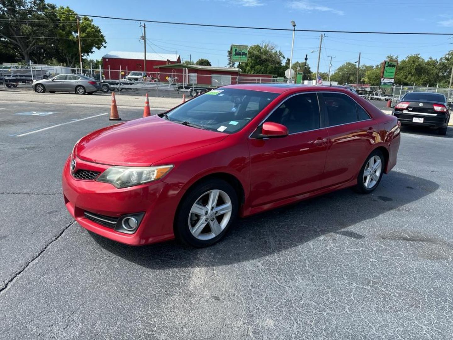 2012 RED TOYOTA CAMRY SE (4T1BF1FK8CU) with an 2.5L engine, Automatic transmission, located at 2929 9th St. West, Bradenton, 34205, (941) 242-2810, 27.473591, -82.570679 - Thanks for inquring into DriveNation USA! All vehicles listed can be viewed at www.drivenationusa.com for vehicle history reports and additonal info. We cannot quote any terms such as down payments or monthly payments without an application. You can apply directly at www.drivenationusa.com or by con - Photo#4