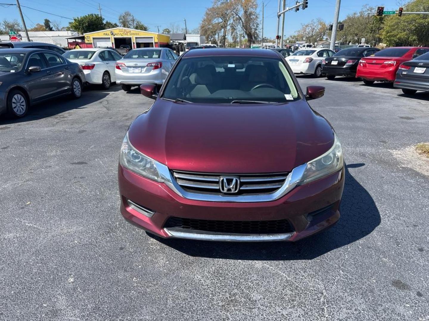 2014 RED HONDA ACCORD LX (1HGCR2F35EA) with an 2.4L engine, Continuously Variable transmission, located at 2929 9th St. West, Bradenton, 34205, (941) 242-2810, 27.473591, -82.570679 - Thanks for inquring into DriveNation USA! All vehicles listed can be viewed at www.drivenationusa.com for vehicle history reports and additonal info. We cannot quote any terms such as down payments or monthly payments without an application. You can apply directly at www.drivenationusa.com or by con - Photo#2