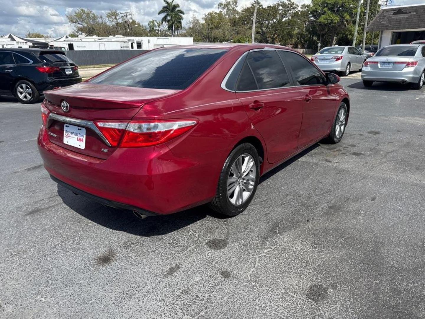 2015 RED TOYOTA CAMRY LE (4T1BF1FK2FU) with an 2.5L engine, Automatic transmission, located at 2929 9th St. West, Bradenton, 34205, (941) 242-2810, 27.473591, -82.570679 - Thanks for inquring into DriveNation USA! All vehicles listed can be viewed at www.drivenationusa.com for vehicle history reports and additonal info. We cannot quote any terms such as down payments or monthly payments without an application. You can apply directly at www.drivenationusa.com or by con - Photo#8