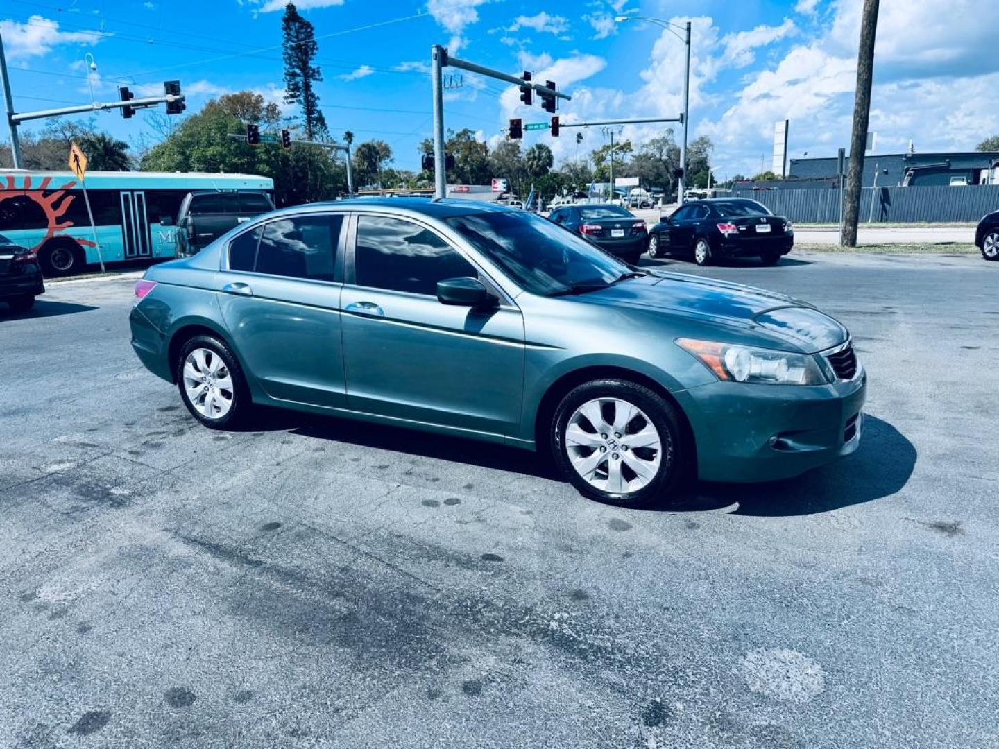 2008 GREEN HONDA ACCORD EXL (1HGCP36898A) with an 3.5L engine, Automatic transmission, located at 2929 9th St. West, Bradenton, 34205, (941) 242-2810, 27.473591, -82.570679 - Thanks for inquring into DriveNation USA! All vehicles listed can be viewed at www.drivenationusa.com for vehicle history reports and additonal info. We cannot quote any terms such as down payments or monthly payments without an application. You can apply directly at www.drivenationusa.com or by con - Photo#1