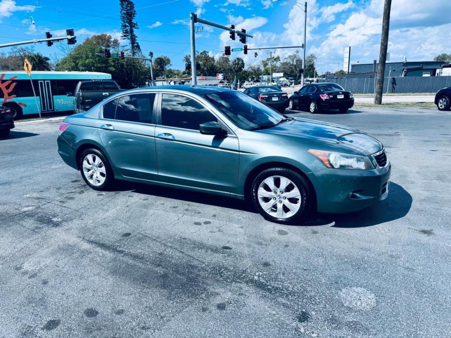 2008 GREEN HONDA ACCORD EXL (1HGCP36898A) with an 3.5L engine, Automatic transmission, located at 2929 9th St. West, Bradenton, 34205, (941) 242-2810, 27.473591, -82.570679 - Thanks for inquring into DriveNation USA! All vehicles listed can be viewed at www.drivenationusa.com for vehicle history reports and additonal info. We cannot quote any terms such as down payments or monthly payments without an application. You can apply directly at www.drivenationusa.com or by con - Photo#2