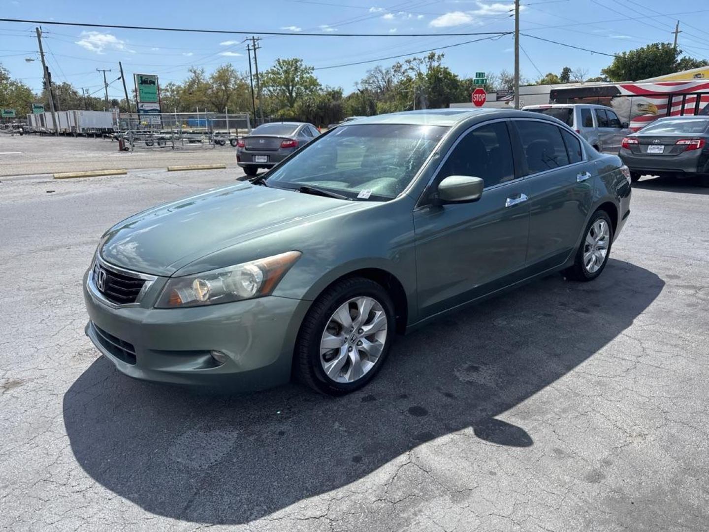 2008 GREEN HONDA ACCORD EXL (1HGCP36898A) with an 3.5L engine, Automatic transmission, located at 2929 9th St. West, Bradenton, 34205, (941) 242-2810, 27.473591, -82.570679 - Thanks for inquring into DriveNation USA! All vehicles listed can be viewed at www.drivenationusa.com for vehicle history reports and additonal info. We cannot quote any terms such as down payments or monthly payments without an application. You can apply directly at www.drivenationusa.com or by con - Photo#4