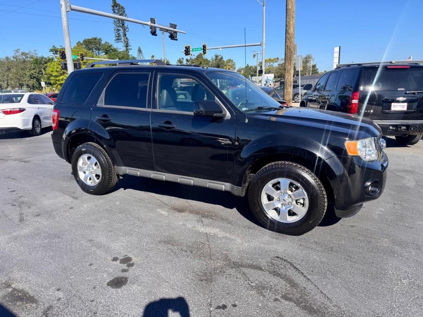 2012 BLACK FORD ESCAPE XLS (1FMCU0C76CK) with an 2.5L engine, Automatic transmission, located at 2929 9th St. West, Bradenton, 34205, (941) 242-2810, 27.473591, -82.570679 - Thanks for inquring into DriveNation USA! All vehicles listed can be viewed at www.drivenationusa.com for vehicle history reports and additonal info. We cannot quote any terms such as down payments or monthly payments without an application. You can apply directly at www.drivenationusa.com or by con - Photo#0