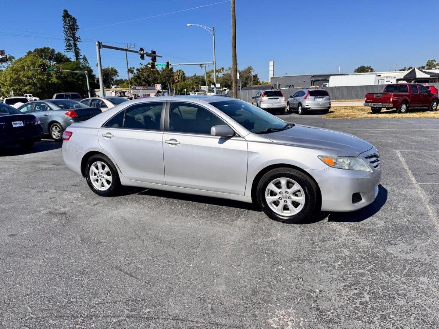 2011 SILVER TOYOTA CAMRY BASE (4T4BF3EK2BR) with an 2.5L engine, Automatic transmission, located at 2929 9th St. West, Bradenton, 34205, (941) 242-2810, 27.473591, -82.570679 - Thanks for inquring into DriveNation USA! All vehicles listed can be viewed at www.drivenationusa.com for vehicle history reports and additonal info. We cannot quote any terms such as down payments or monthly payments without an application. You can apply directly at www.drivenationusa.com or by con - Photo#0