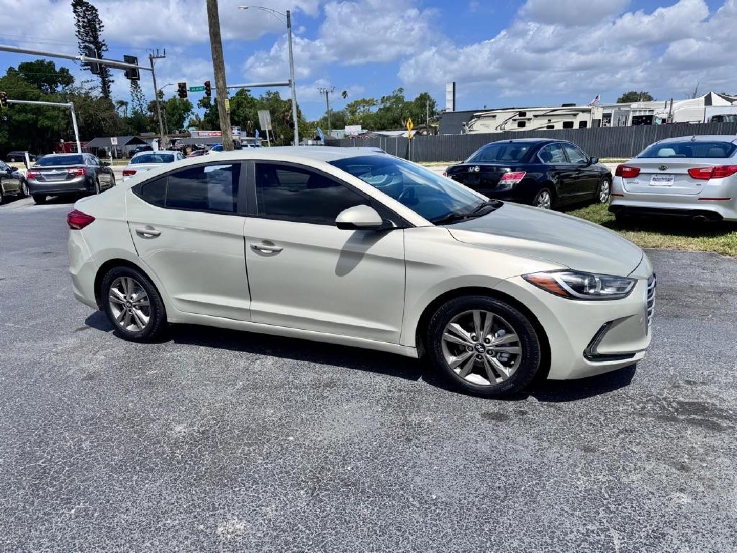 2017 TAN HYUNDAI ELANTRA SE (KMHD84LF1HU) with an 2.0L engine, Automatic transmission, located at 2929 9th St. West, Bradenton, 34205, (941) 242-2810, 27.473591, -82.570679 - Thanks for inquring into DriveNation USA! All vehicles listed can be viewed at www.drivenationusa.com for vehicle history reports and additonal info. We cannot quote any terms such as down payments or monthly payments without an application. You can apply directly at www.drivenationusa.com or by con - Photo#0