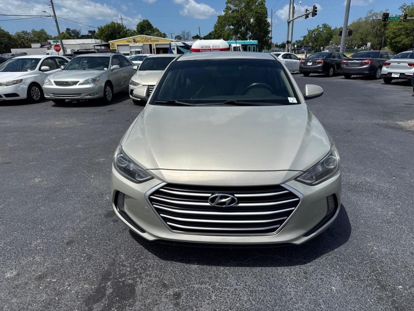 2017 TAN HYUNDAI ELANTRA SE (KMHD84LF1HU) with an 2.0L engine, Automatic transmission, located at 2929 9th St. West, Bradenton, 34205, (941) 242-2810, 27.473591, -82.570679 - Thanks for inquring into DriveNation USA! All vehicles listed can be viewed at www.drivenationusa.com for vehicle history reports and additonal info. We cannot quote any terms such as down payments or monthly payments without an application. You can apply directly at www.drivenationusa.com or by con - Photo#2