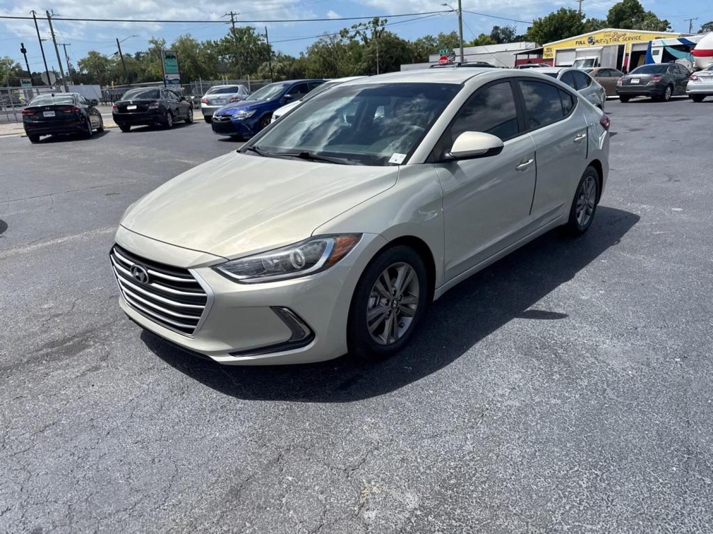 2017 TAN HYUNDAI ELANTRA SE (KMHD84LF1HU) with an 2.0L engine, Automatic transmission, located at 2929 9th St. West, Bradenton, 34205, (941) 242-2810, 27.473591, -82.570679 - Thanks for inquring into DriveNation USA! All vehicles listed can be viewed at www.drivenationusa.com for vehicle history reports and additonal info. We cannot quote any terms such as down payments or monthly payments without an application. You can apply directly at www.drivenationusa.com or by con - Photo#3