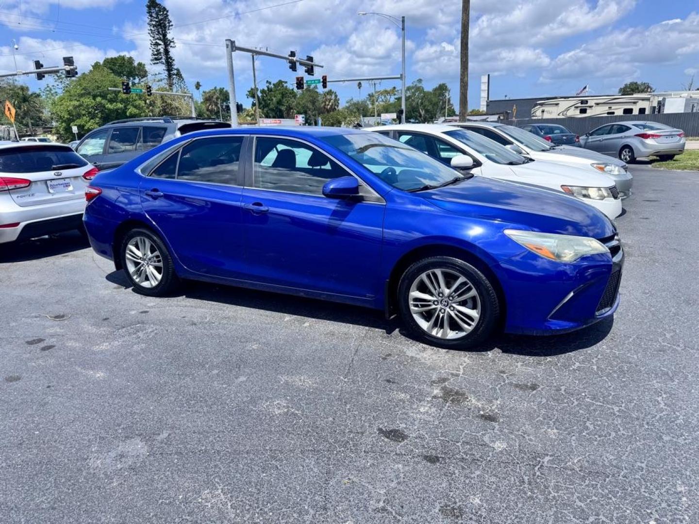 2015 BLUE TOYOTA CAMRY LE (4T1BF1FK4FU) with an 2.5L engine, Automatic transmission, located at 2929 9th St. West, Bradenton, 34205, (941) 242-2810, 27.473591, -82.570679 - Thanks for inquring into DriveNation USA! All vehicles listed can be viewed at www.drivenationusa.com for vehicle history reports and additonal info. We cannot quote any terms such as down payments or monthly payments without an application. You can apply directly at www.drivenationusa.com or by con - Photo#1